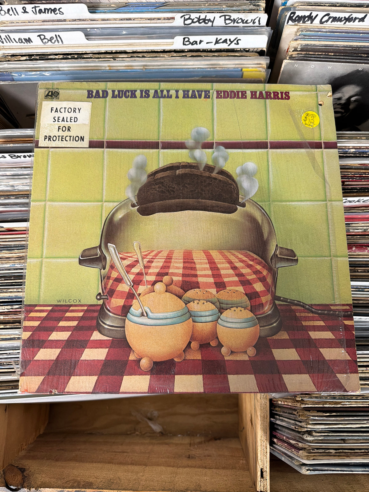 Eddie Harris – Bad Luck Is All I Have SD 1675 Vinyl LP VG/VG