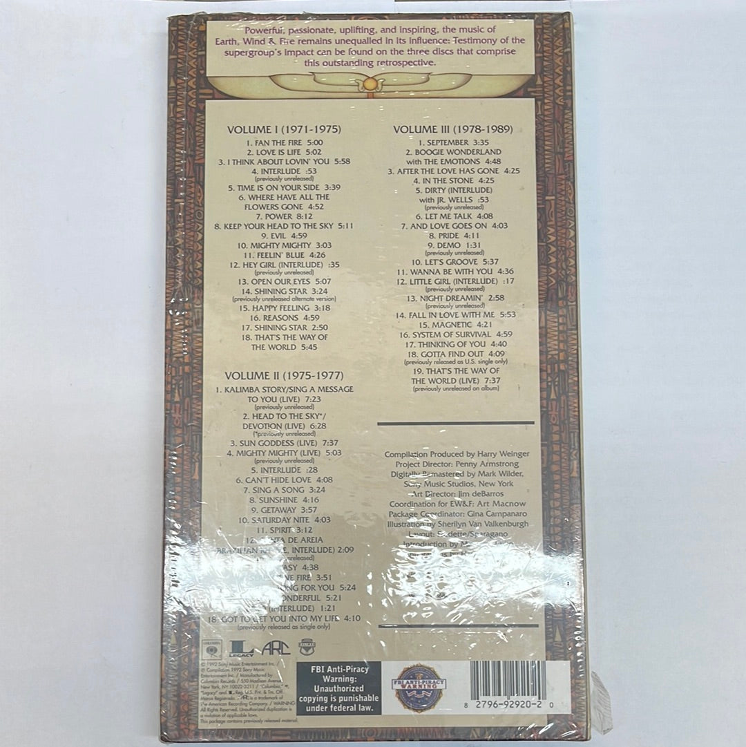 Earth, Wind & Fire ‎– The Eternal Dance 3x CD Boxset