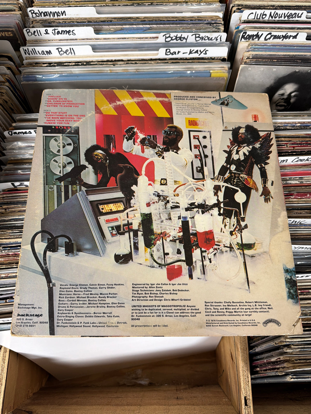 Parliament – The Clones Of Dr. Funkenstein NBLP 7034 Vinyl LP VG/G+