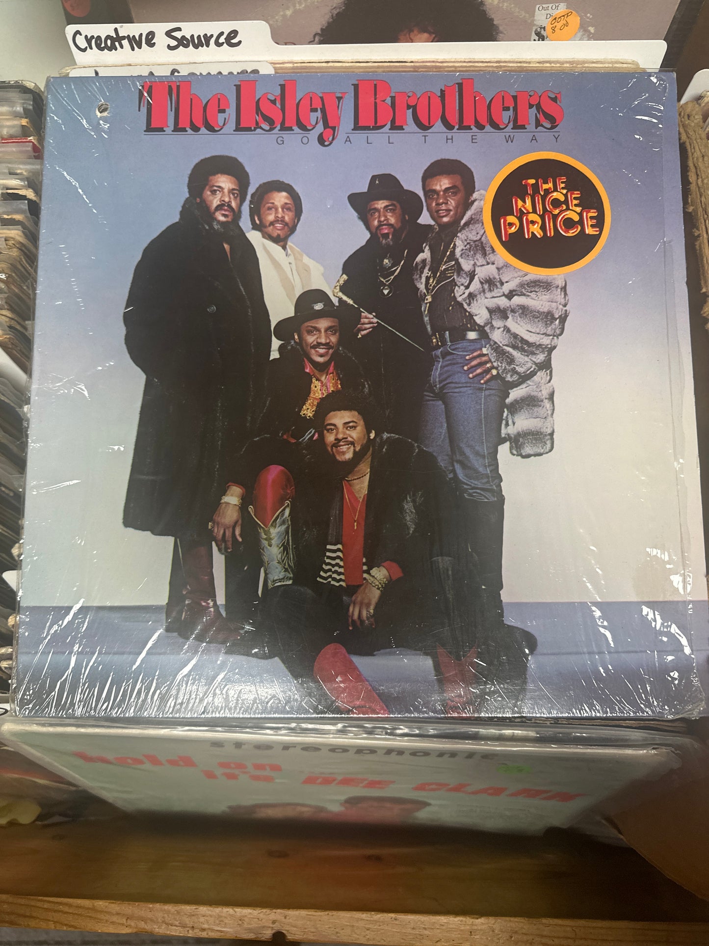 The Isley Brothers ‎– Go All The Way Vinyl LP PZ36305 VG+/VG+