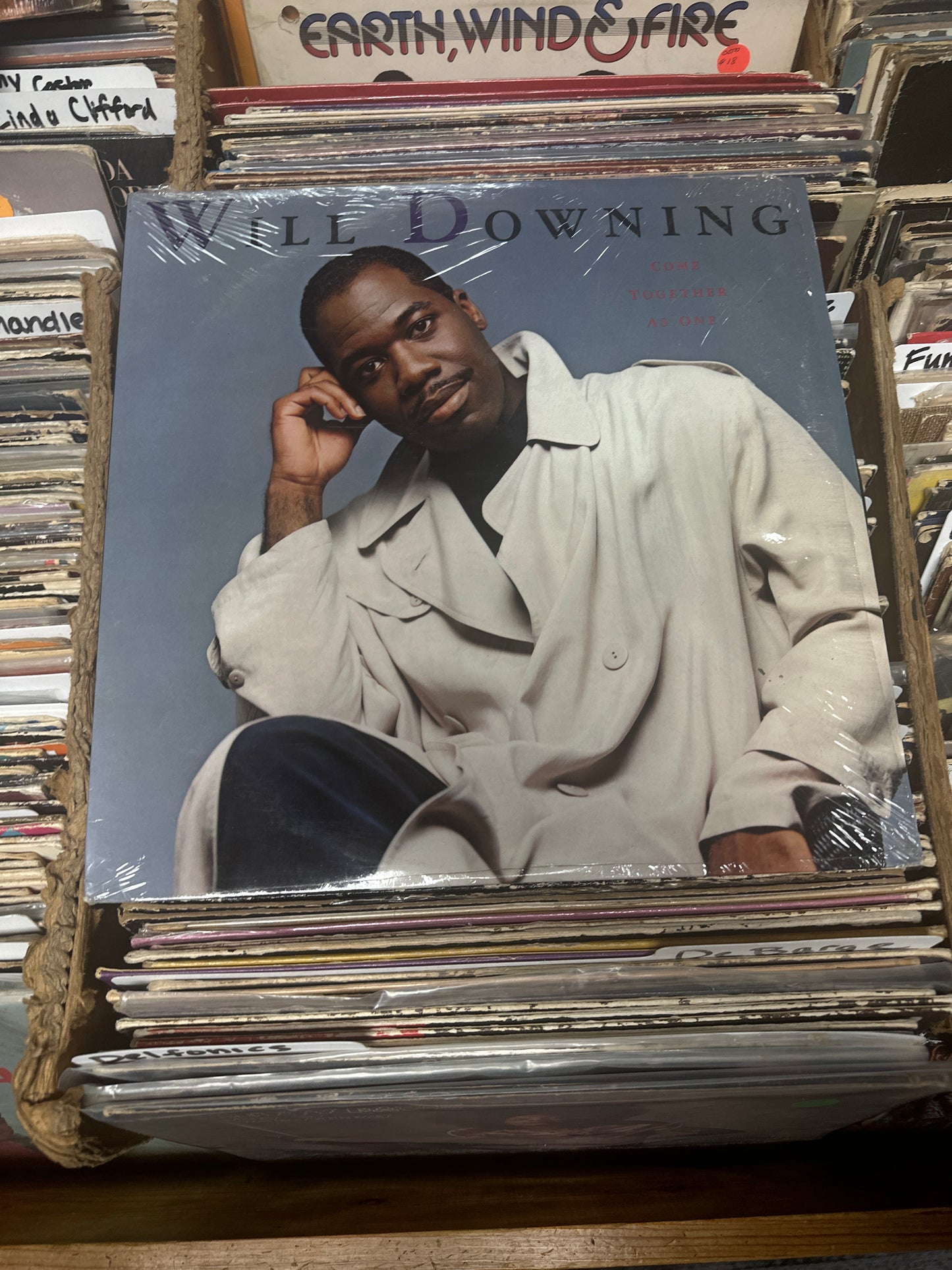 Will Downing – Come Together As One Vinyl LP 7 91286-1 VG+/VG+