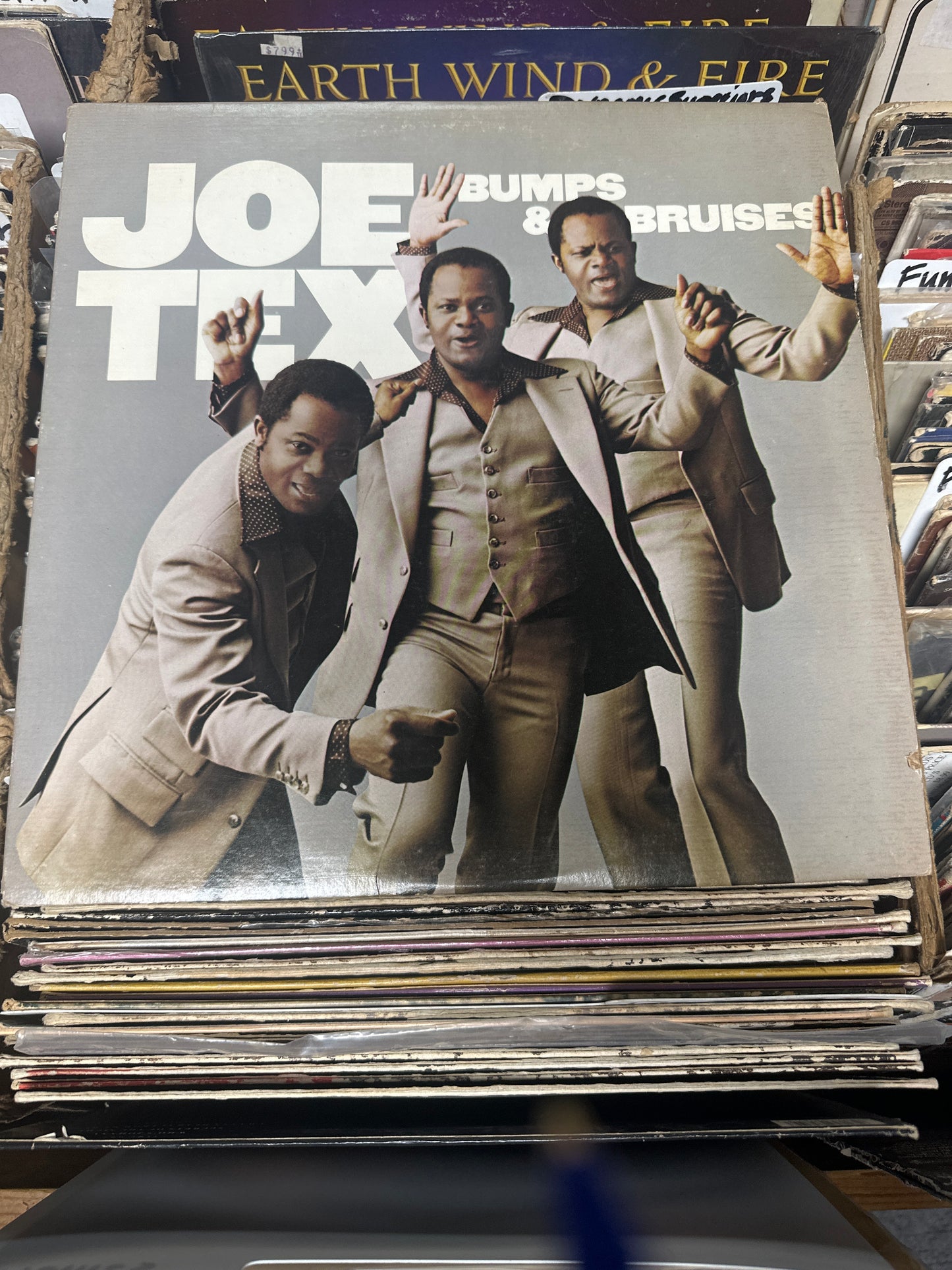 Joe Tex ‎– Bumps & Bruises Vinyl LP PE 34666 VG/VG+