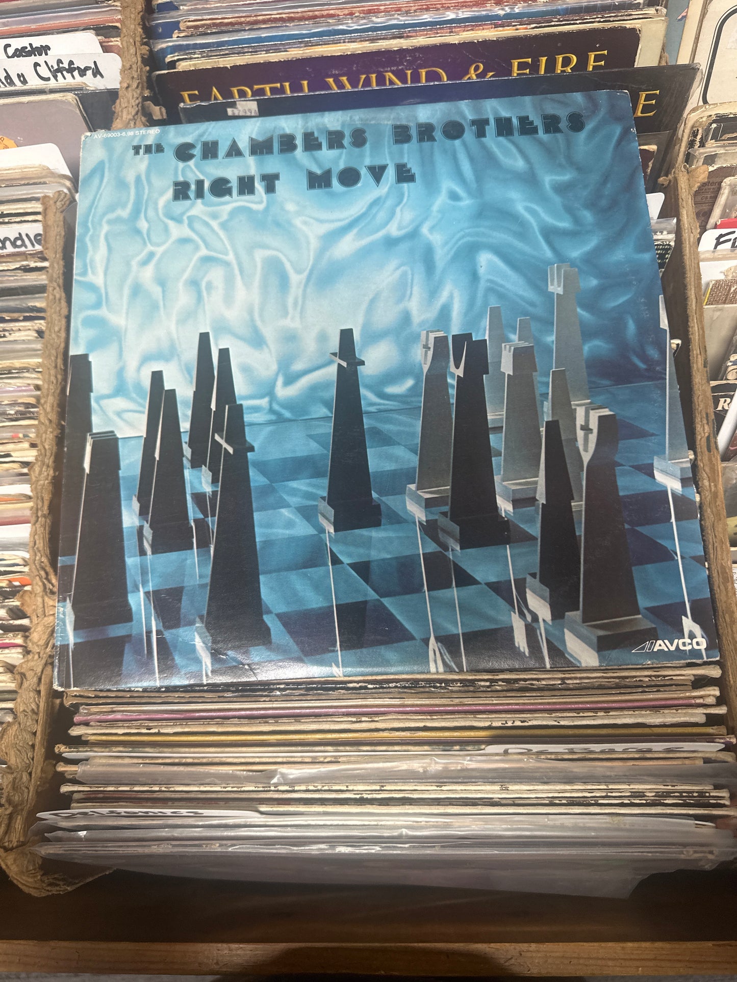 The Chambers Brothers ‎– Right Move Vinyl AV-69003-698 VG+/VG+