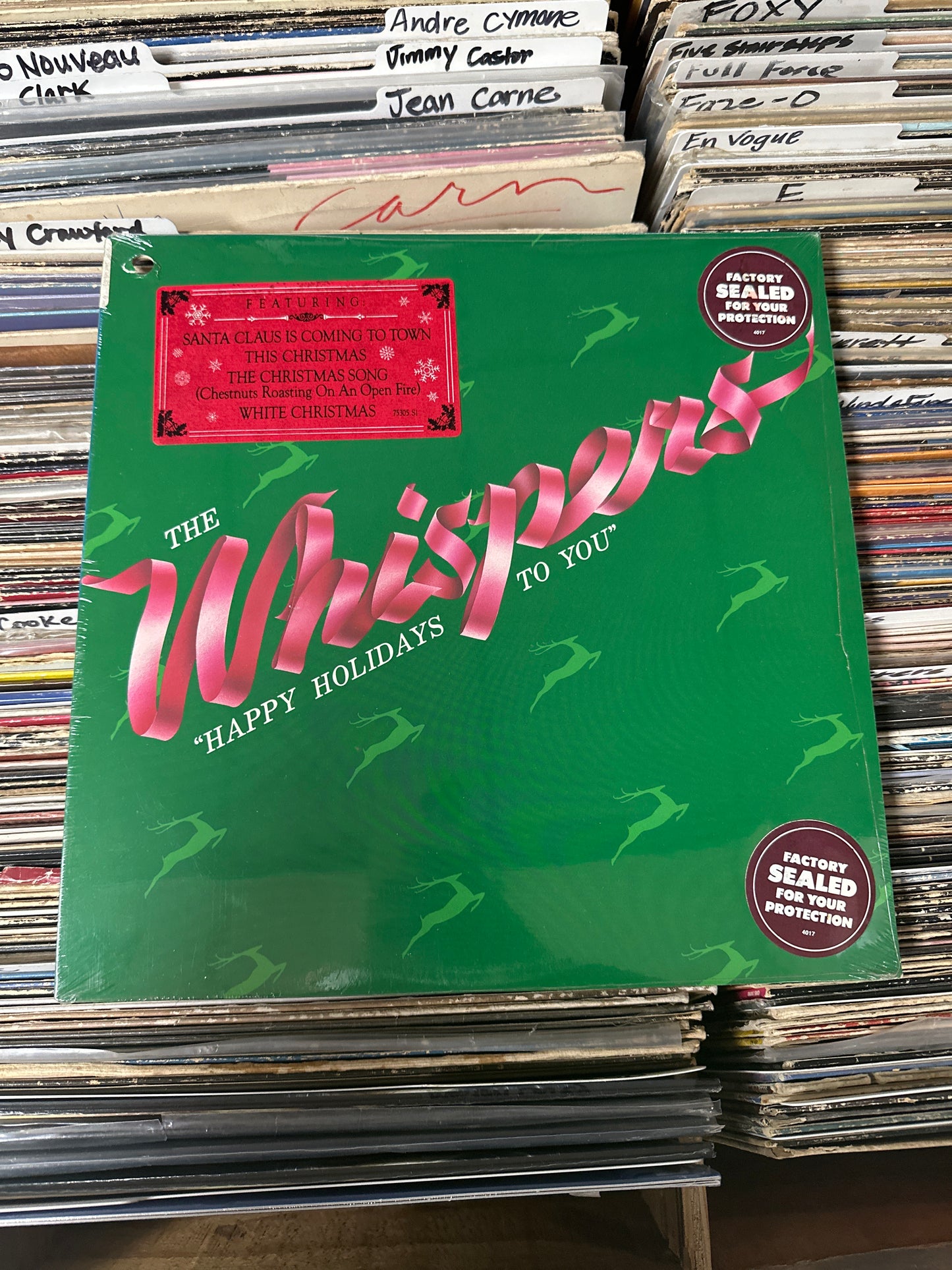 The Whispers – Happy Holidays To You Vinyl LP  FZ 75305