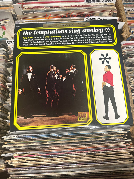 The Temptations – The Temptations Sing Smokey Vinyl LP MOT 2830 Near Mint/VG+