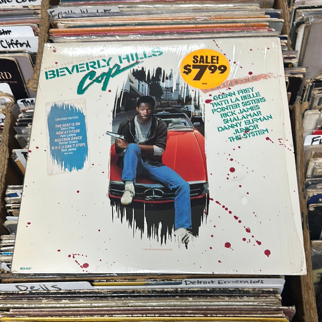 Various ‎– Music From The Motion Picture Soundtrack - Beverly Hills Cop MCA 5547 Vinyl Lp VG+/VG+