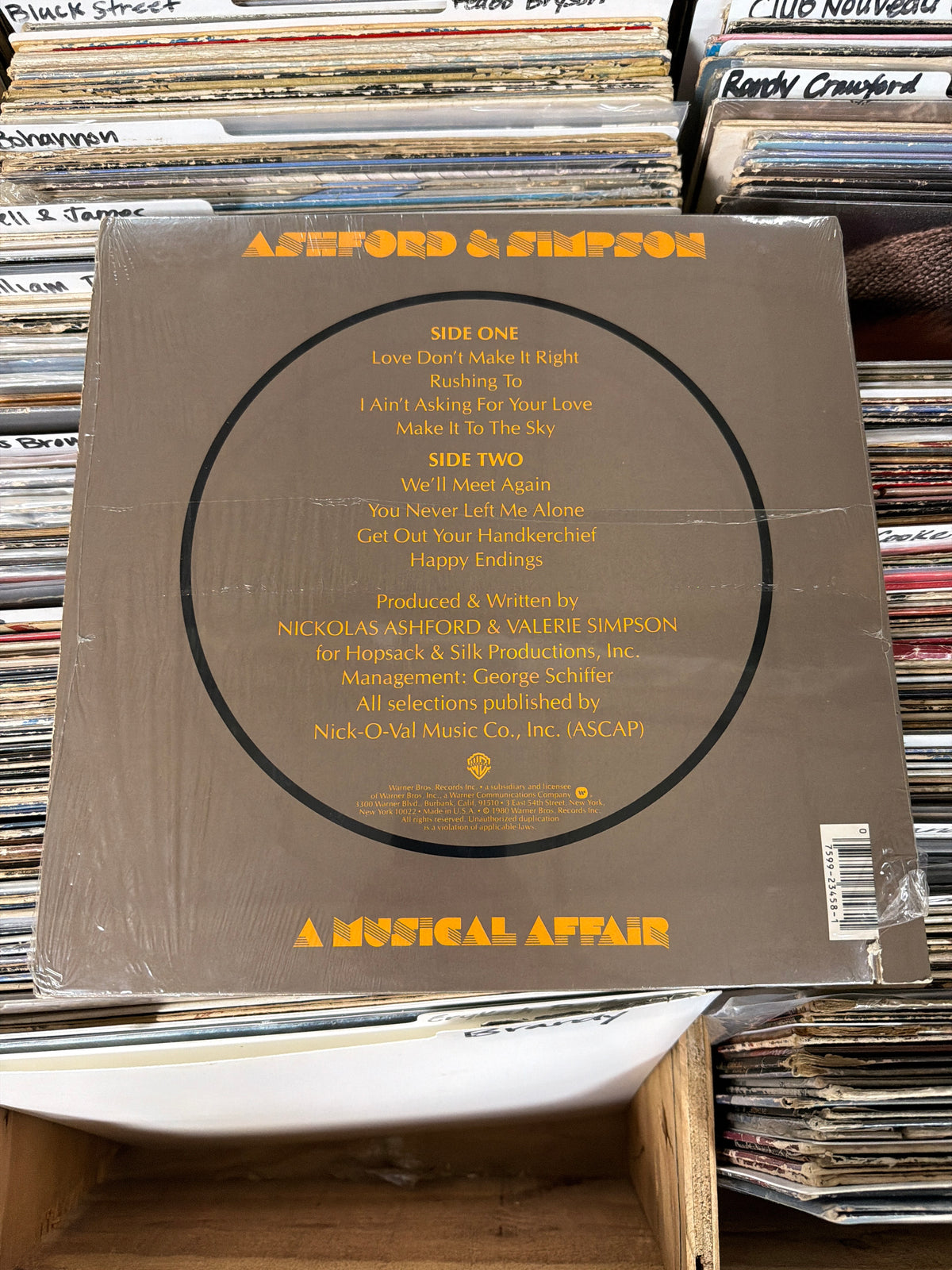 Ashford & Simpson – A Musical Affair HS 3458 Vinyl LP VG+/VG+