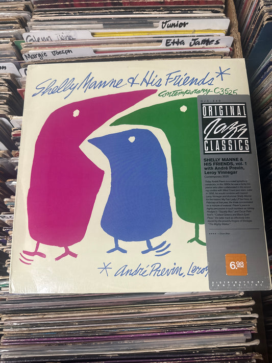 Shelly Manne & His Friends ‎– Shelly Manne & His Friends Vol. 1 Vinyl LP OJC-240 (C3525)