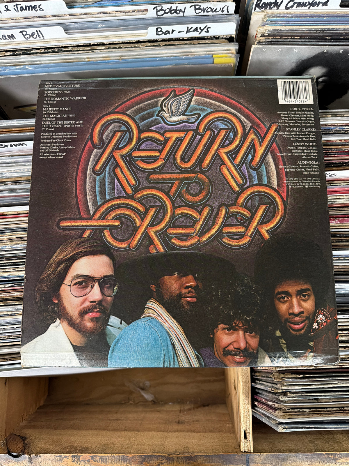 Return To Forever – Romantic Warrior PC 34076 Vinyl LP VG+/VG