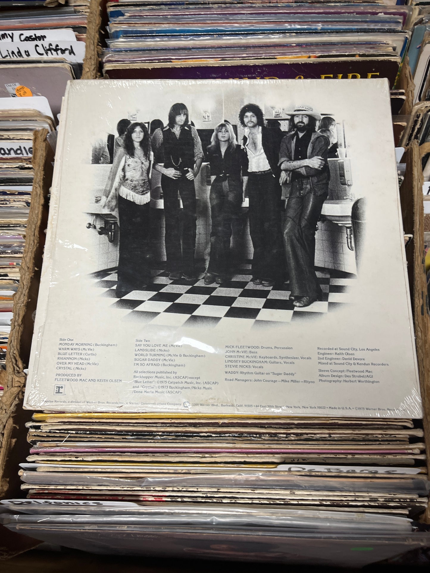 Fleetwood Mac ‎– Fleetwood Mac Vinyl LP MS 2225 VG+/VG+