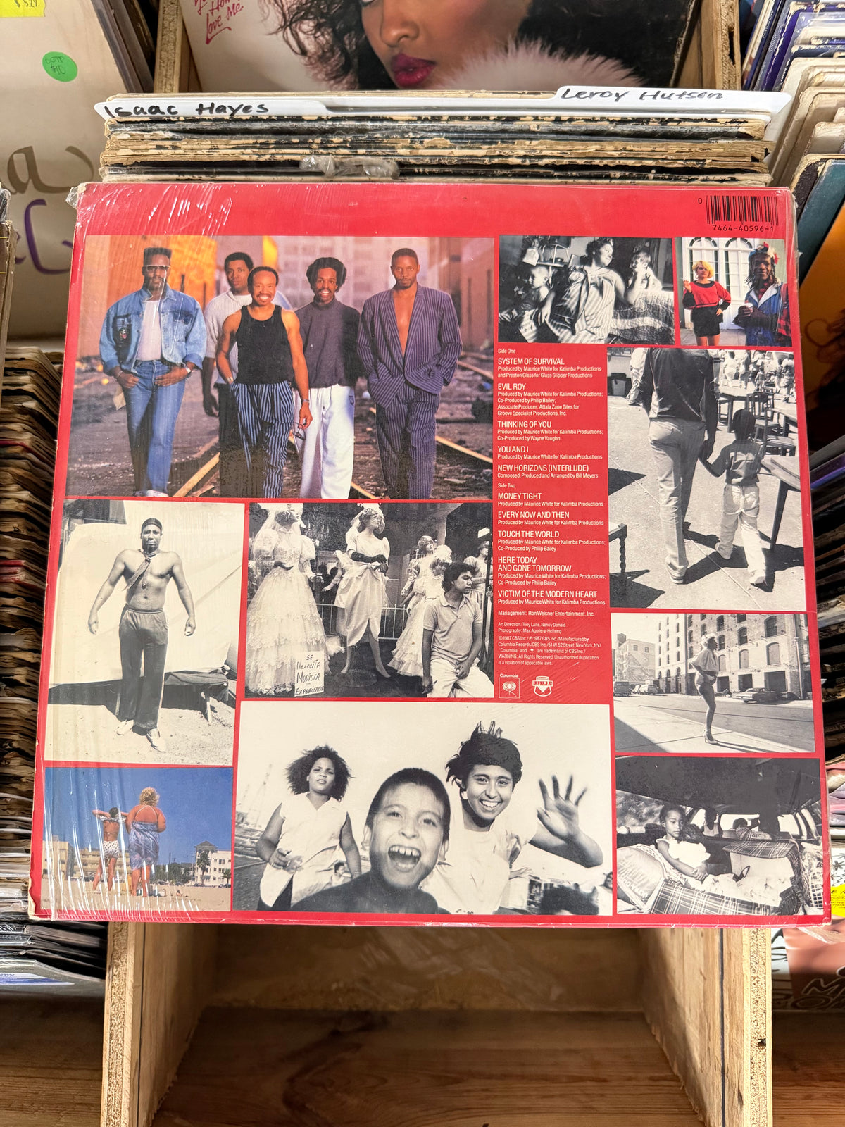 Earth Wind & Fire- Touch The World Vinyl LP VG+/VG+
