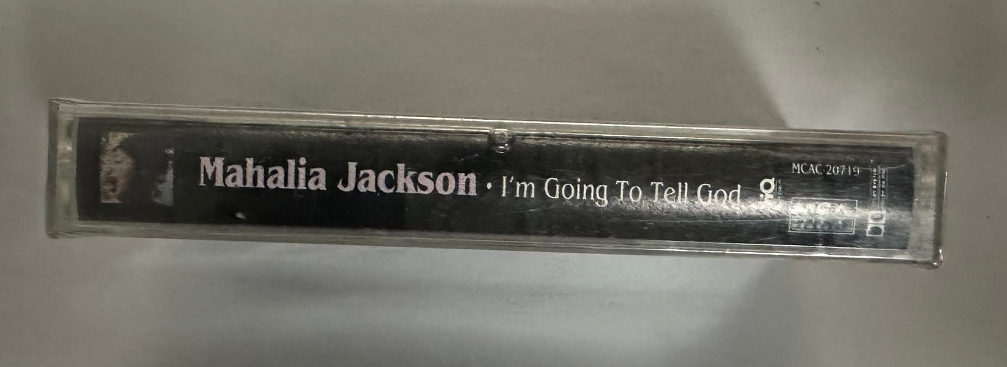 Mahalia Jackson ‎– I'm Going To Tell God Cassette
