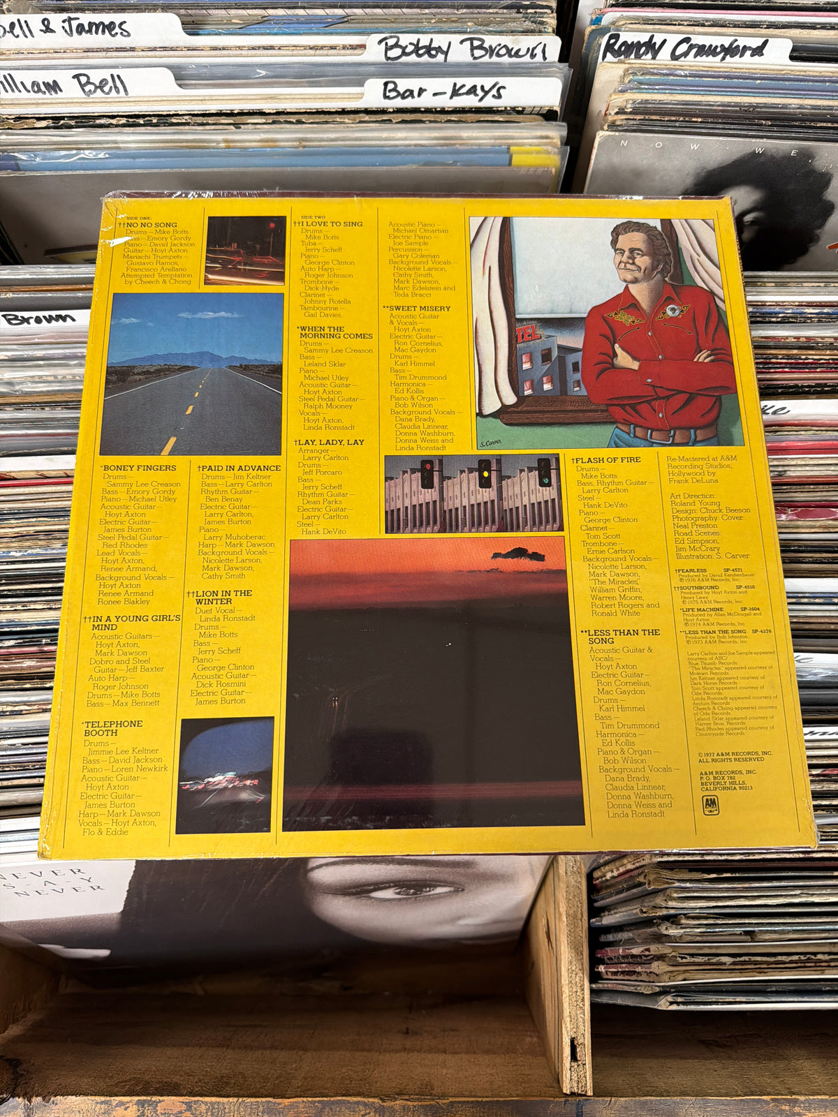 Hoyt Axton – Road Songs SP-4669 Vinyl LP NM/NM