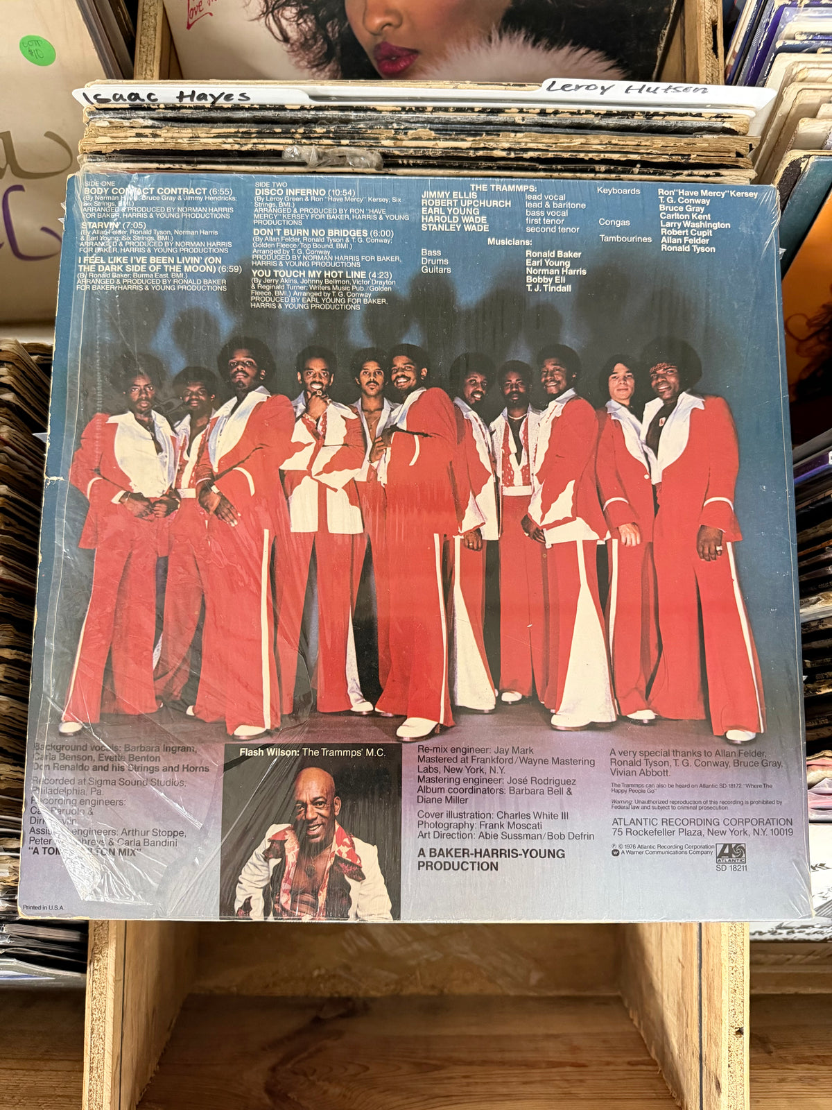 The Trammps – Disco Inferno Vinyl, LP RI  VG+/VG+