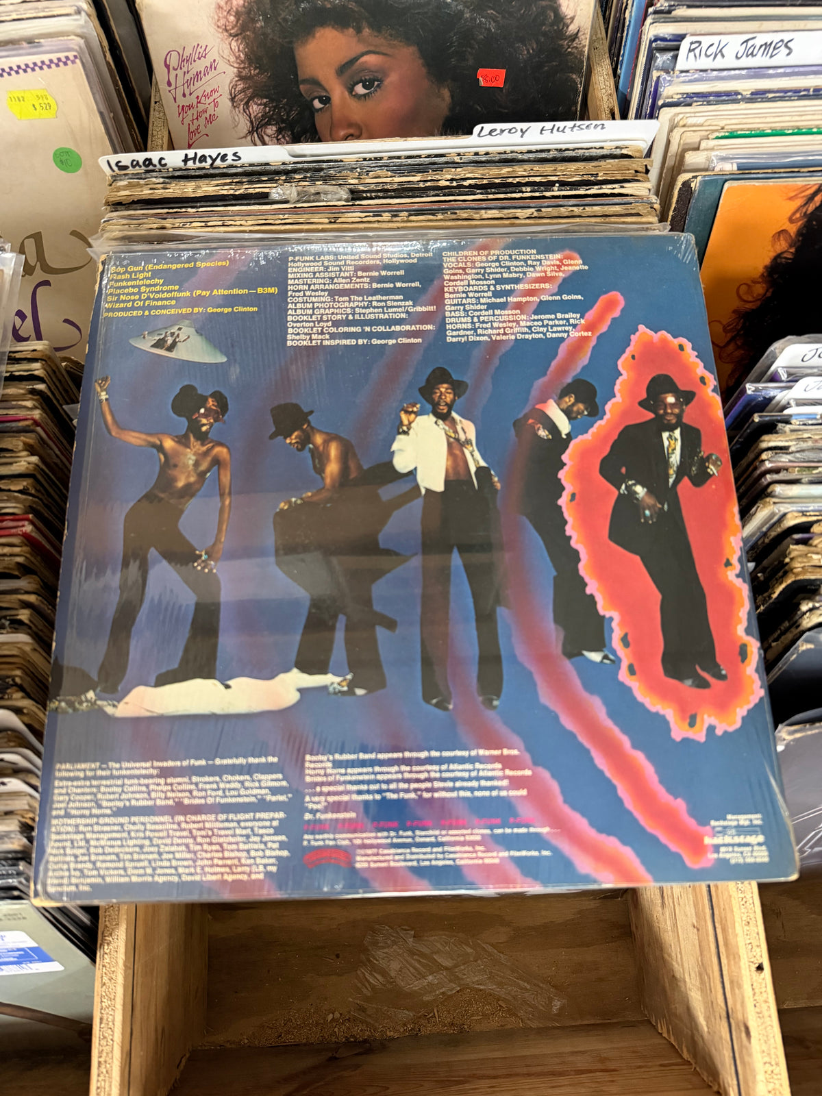 Parliament – Funkentelechy Vs. The Placebo Syndrome Vinyl LP NBLP 7084 VG/VG+
