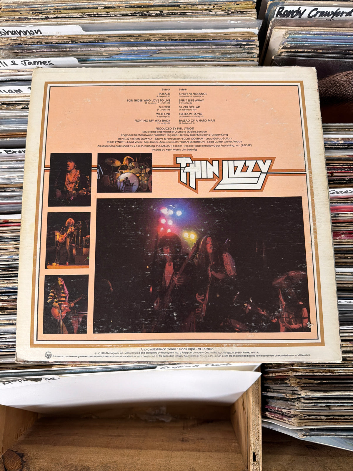 Thin Lizzy – Fighting VEL-2005 Vinyl LP VG/VG