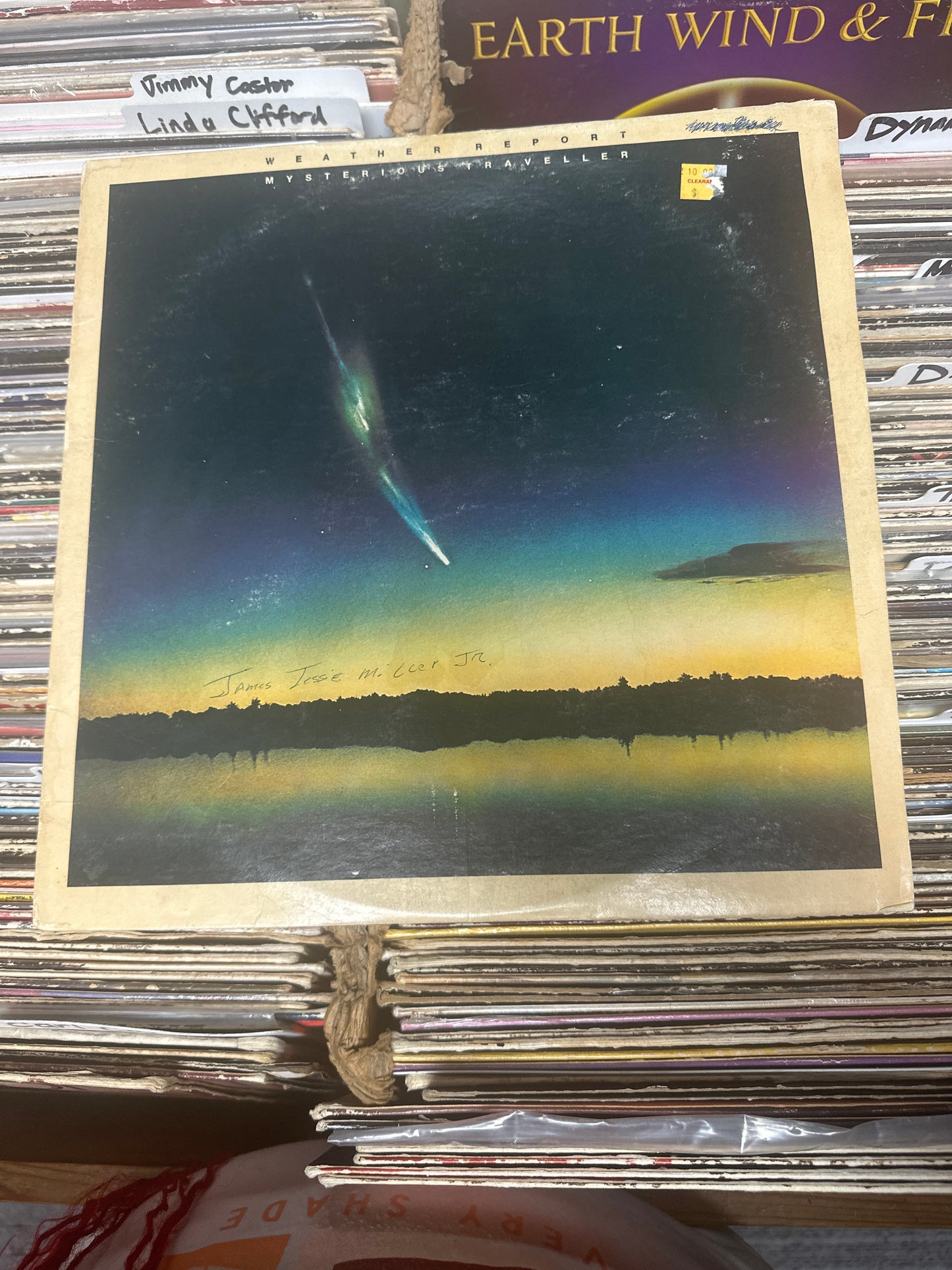 Weather Report ‎– Mysterious Traveller Vinyl LP PC 32494 VG+/VG
