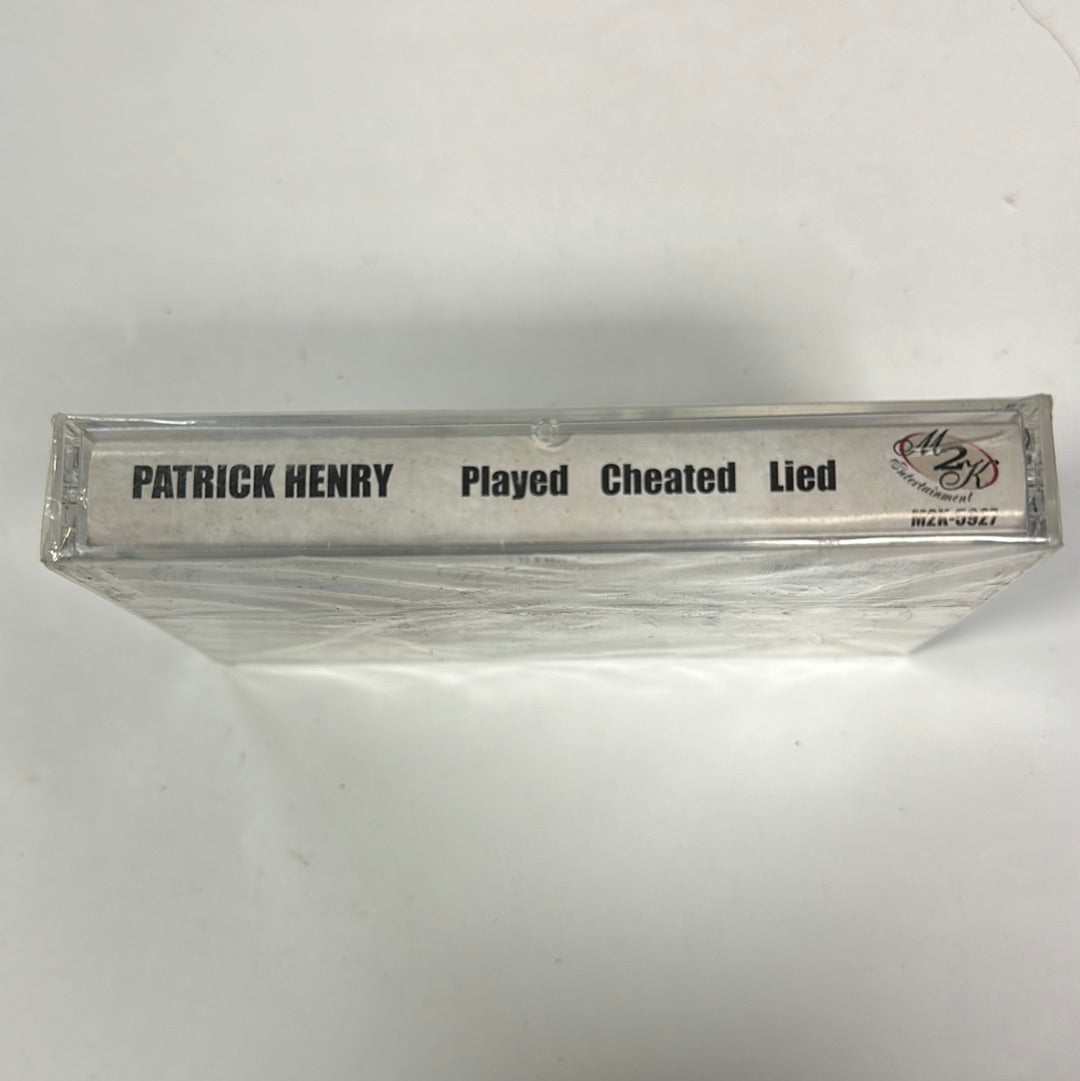 Patrick Henry-Played Cheated Lied Cassette