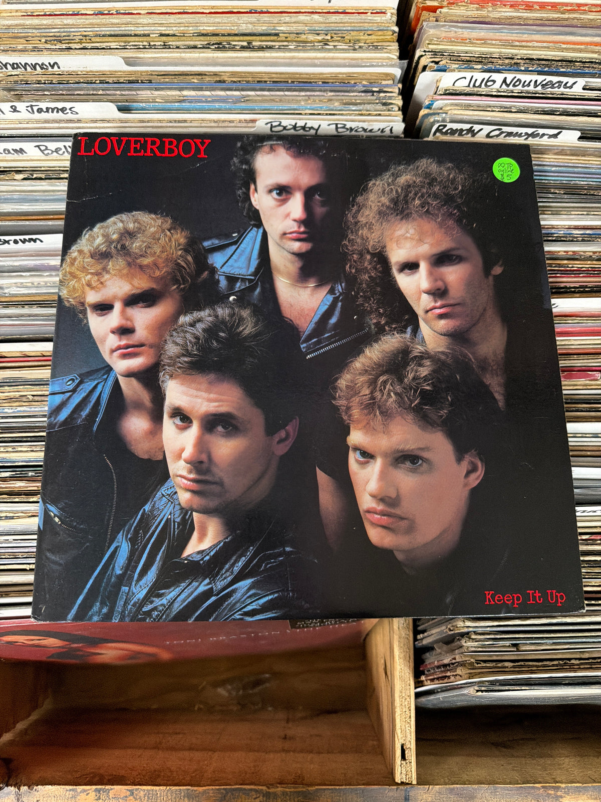 Loverboy – Keep It Up QC 38703 Vinyl LP VG+/VG