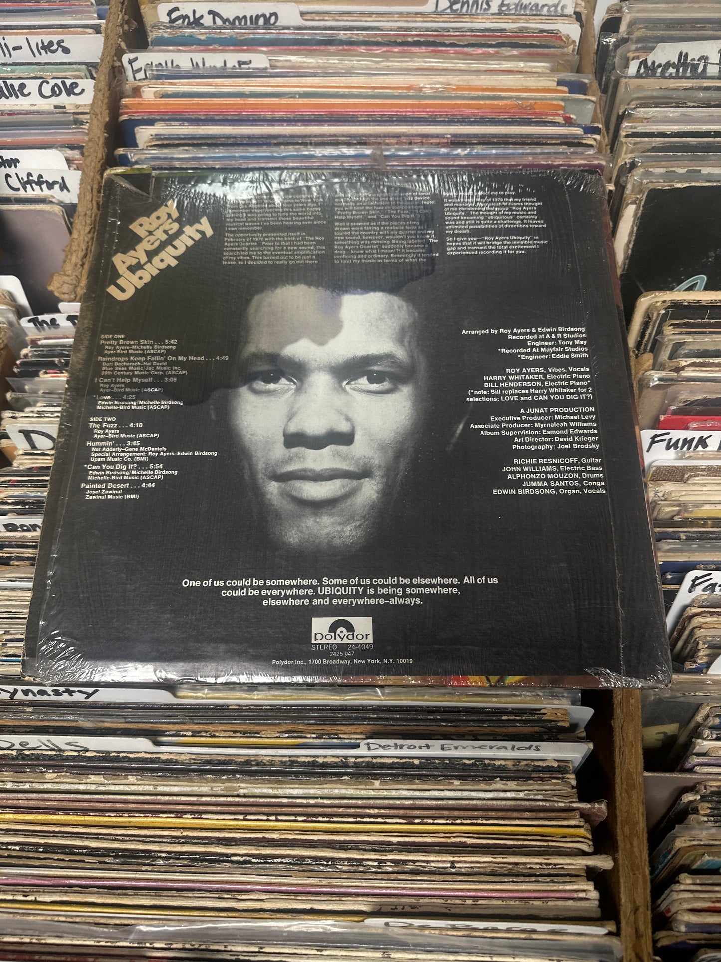 Roy Ayers ‎– Ubiquity 24-4049 Vinyl LP VG/VG