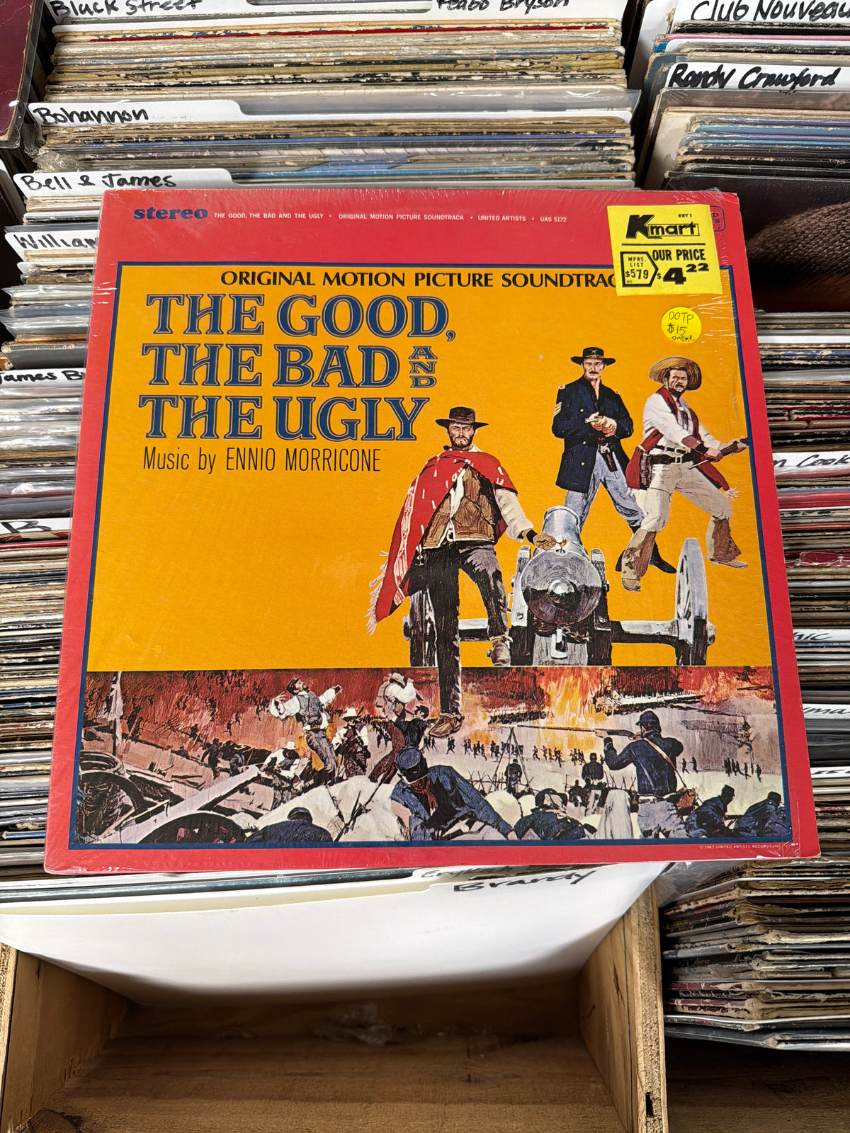 Ennio Morricone – The Good, The Bad And The Ugly - Original Motion Picture Soundtrack UAS 5172 Vinyl LP G+/NM