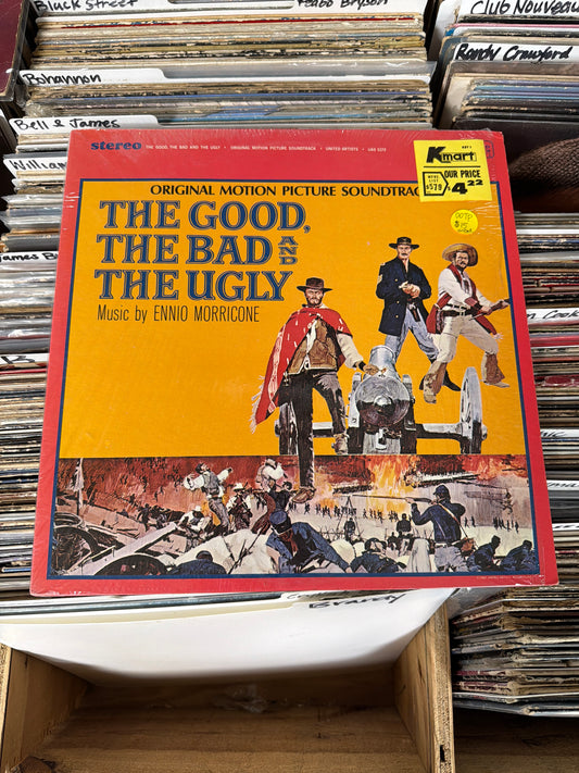 Ennio Morricone – The Good, The Bad And The Ugly - Original Motion Picture Soundtrack UAS 5172 Vinyl LP G+/NM
