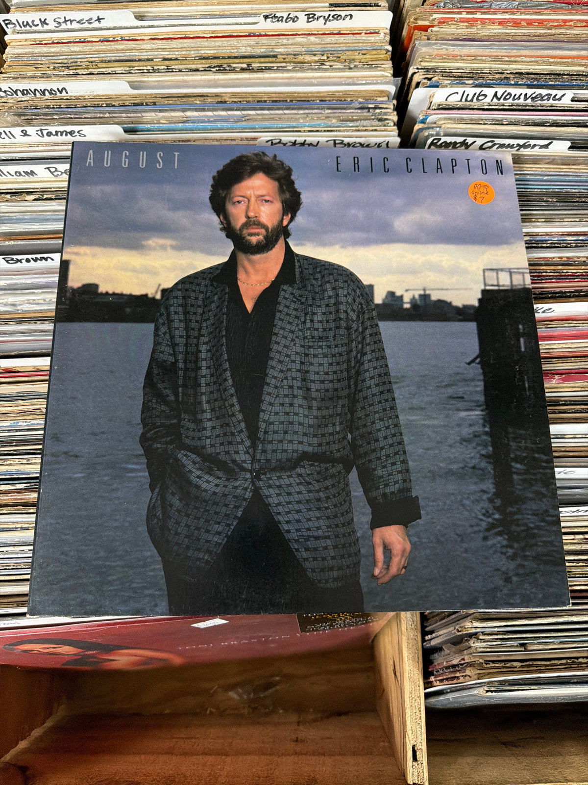 Eric Clapton – August 9 25476-1 Vinyl LP NM/VG+