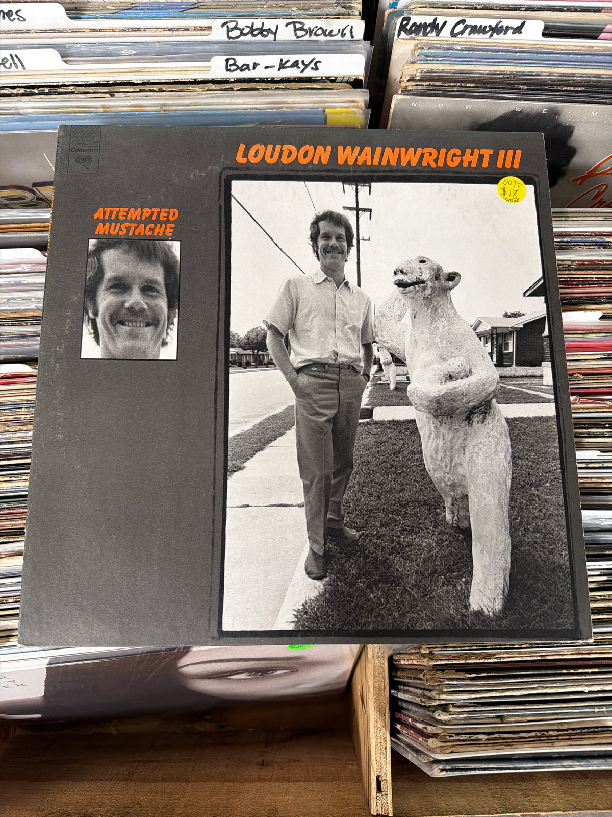 Loudon Wainwright III – Attempted Mustache KC 32710 Vinyl LP NM/VG+