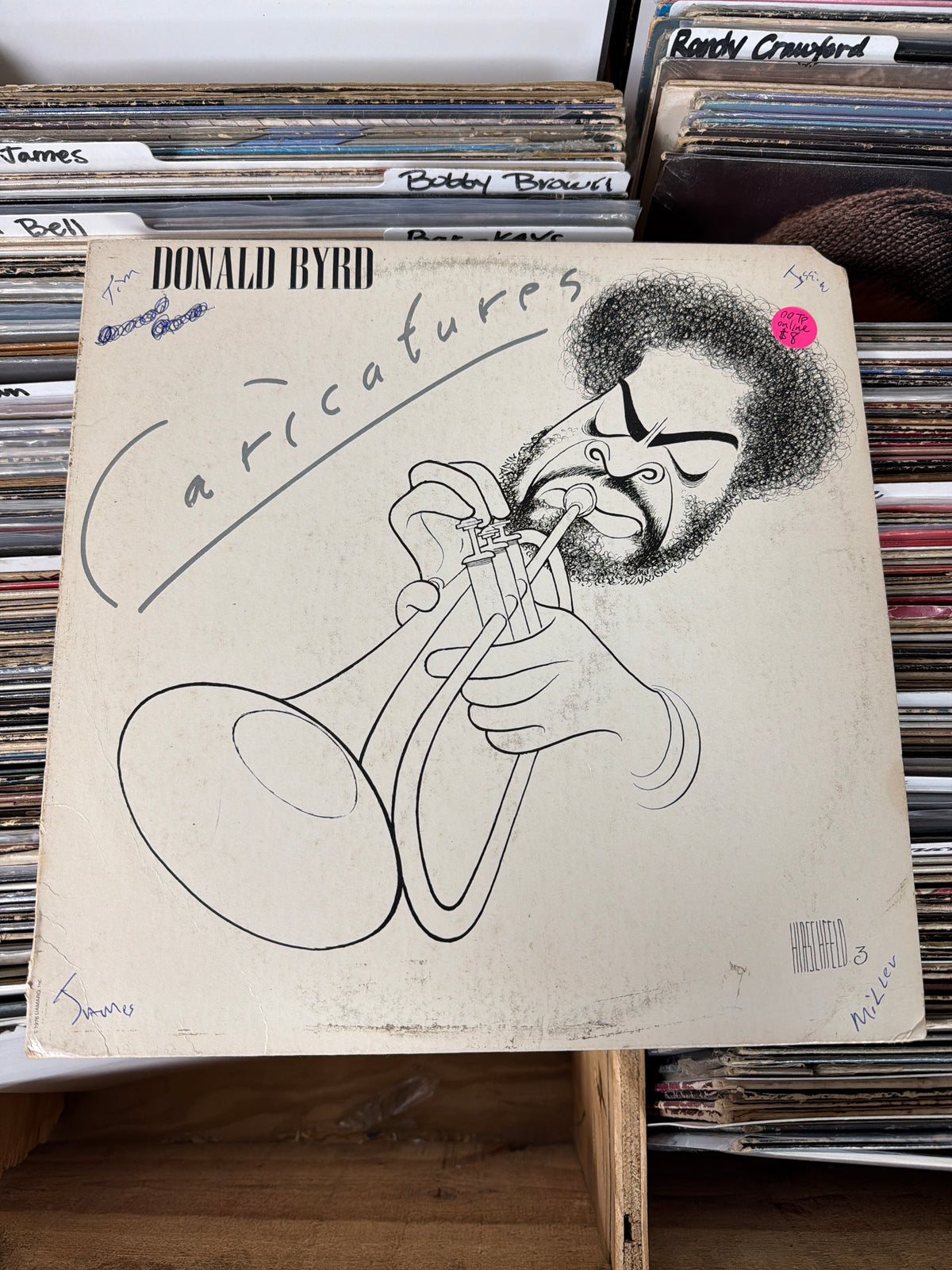 Donald Byrd – Caricatures BN-LA633-G Vinyl LP VG/G+