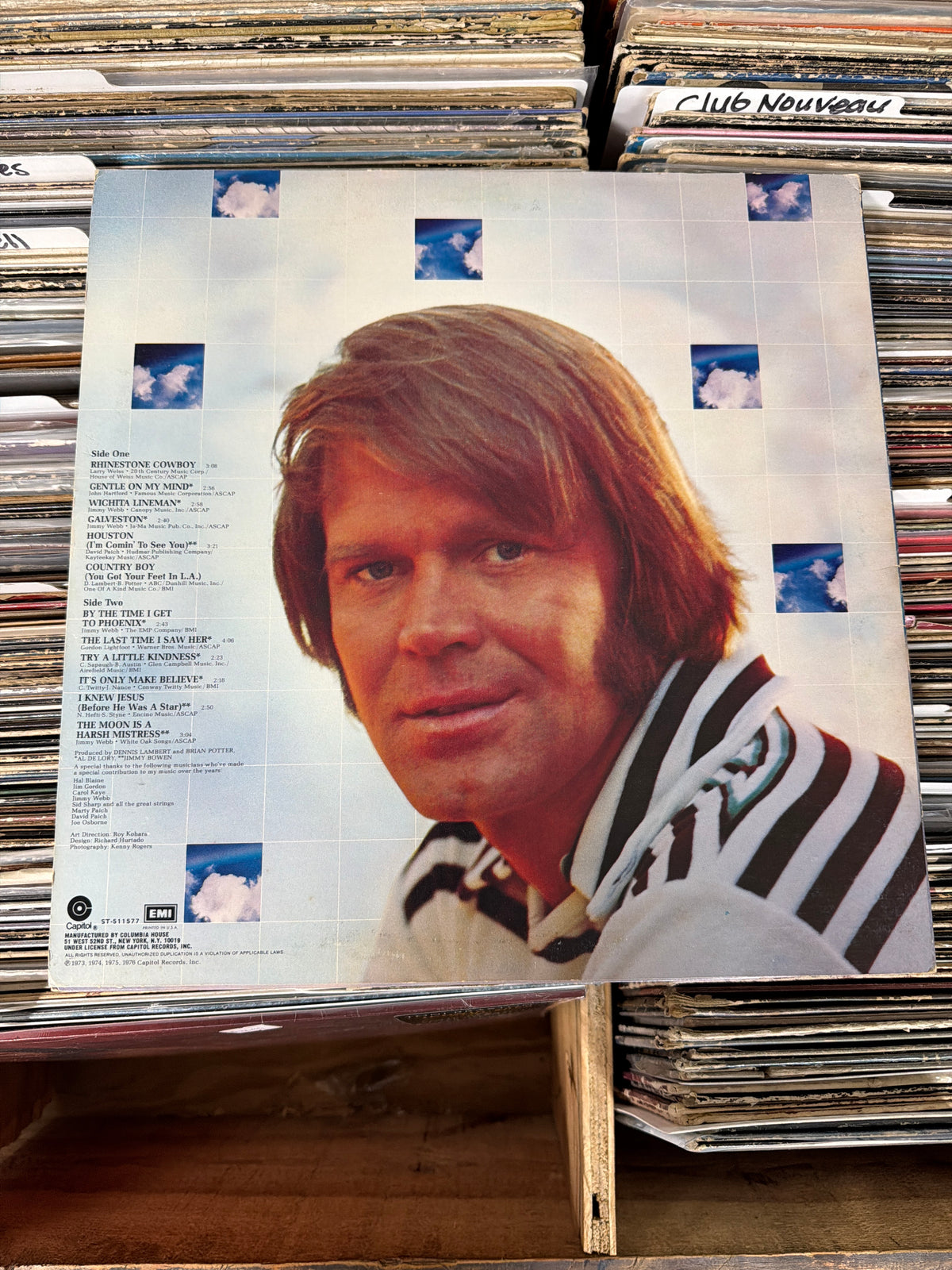 Glen Campbell – The Best Of Glen Campbell ST-11577 Vinyl LP VG+/VG+