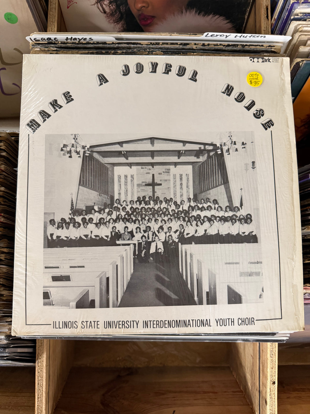 Illinois State University Interdenominational Youth Choir – Make A Joyful Noise Vinyl LP VG+/VG+