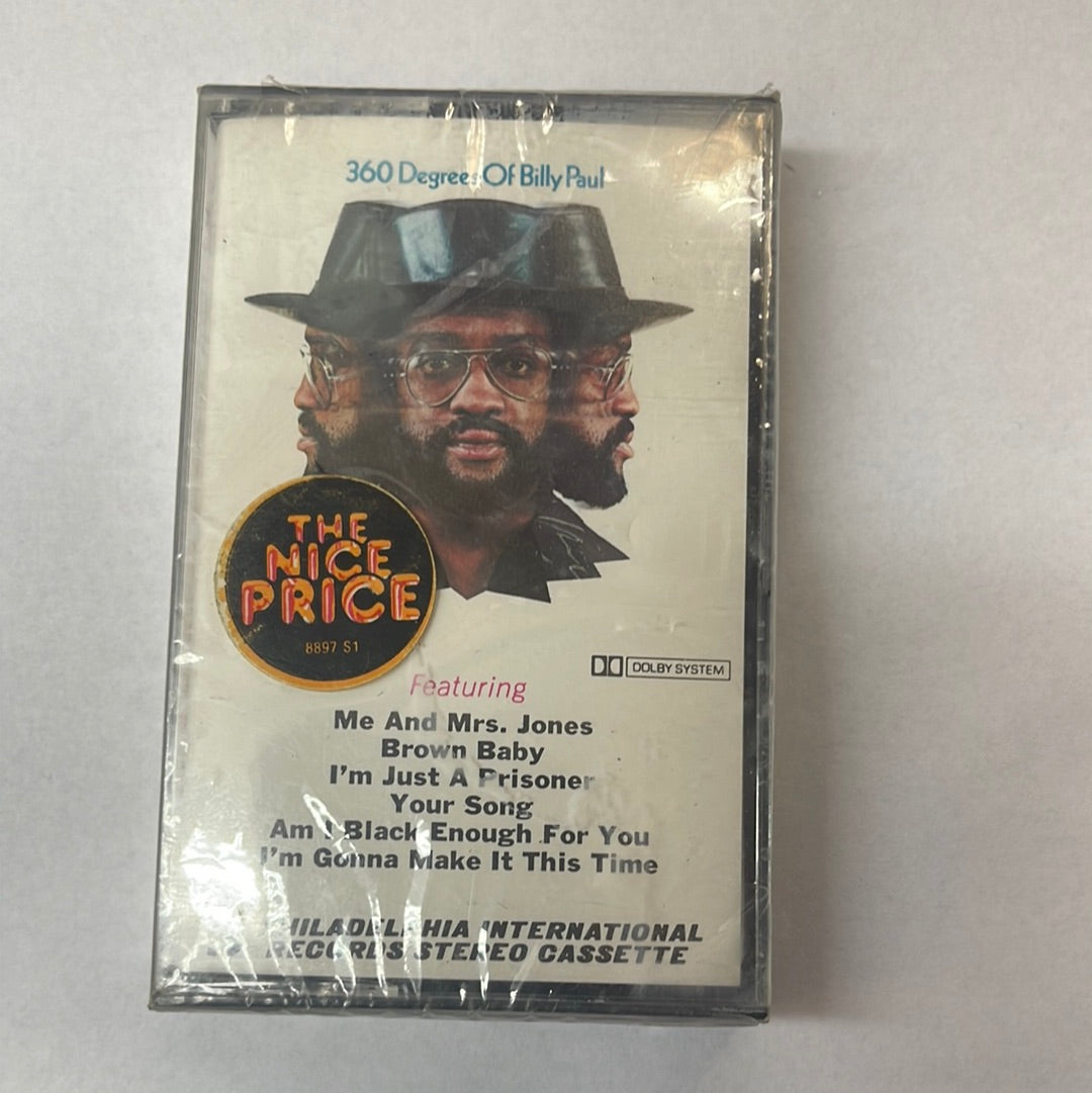 Billy Paul ‎– 360 Degrees Of Billy Paul Cassette