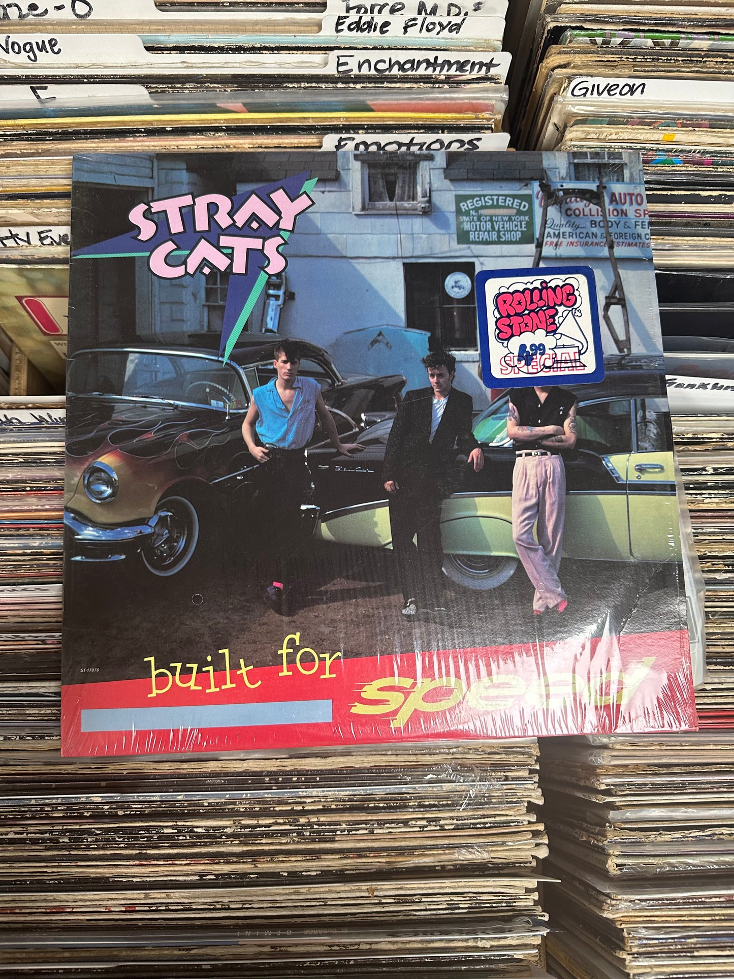 Stray Cats – Built For Speed Vinyl LP VG+/VG+