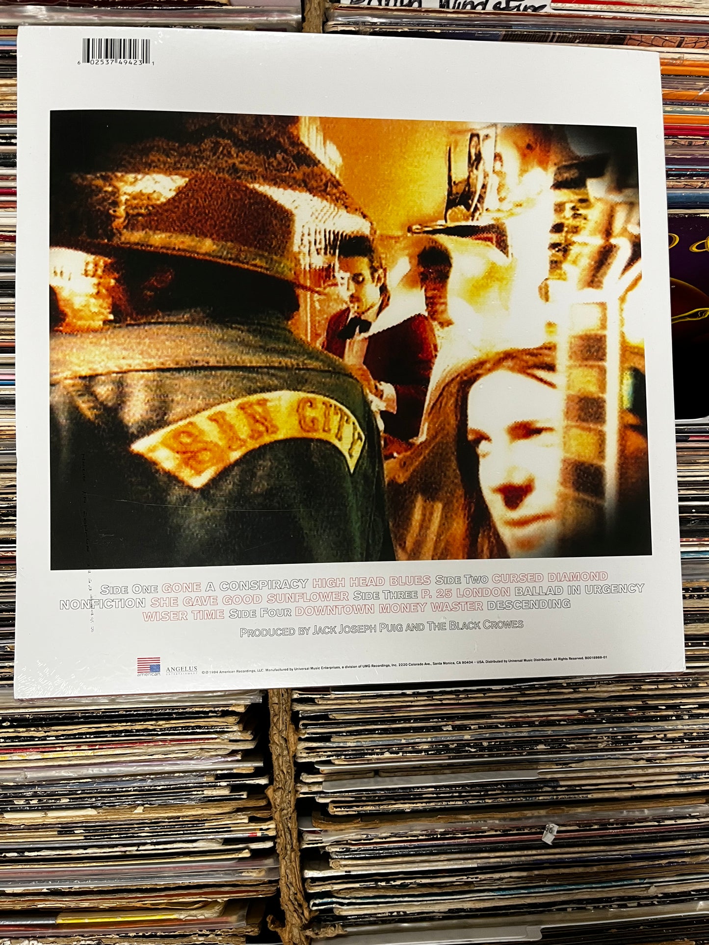 The Black Crowes ‎– Amorica 180 G Vinyl Lp B0018988-01050087401641050087401641