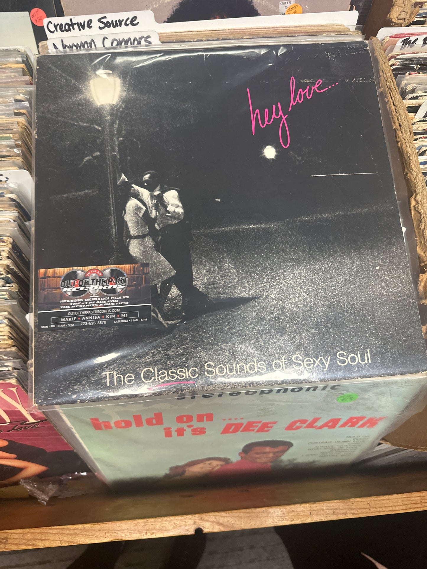 Various ‎– Hey Love... (The Classic Sounds Of Sexy Soul 3xVinyl LP Near Mint/VG+