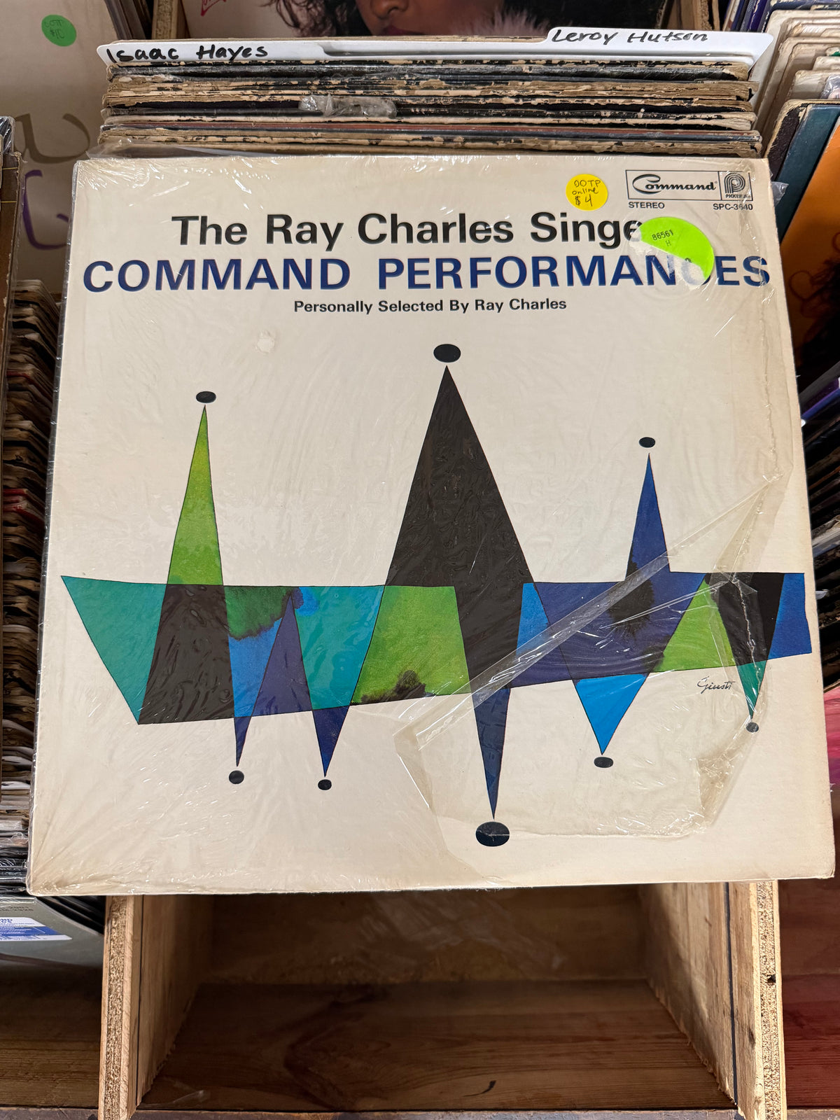 The Ray Charles Singers ‎– Command Performances Vinyl LP VG+/VG+