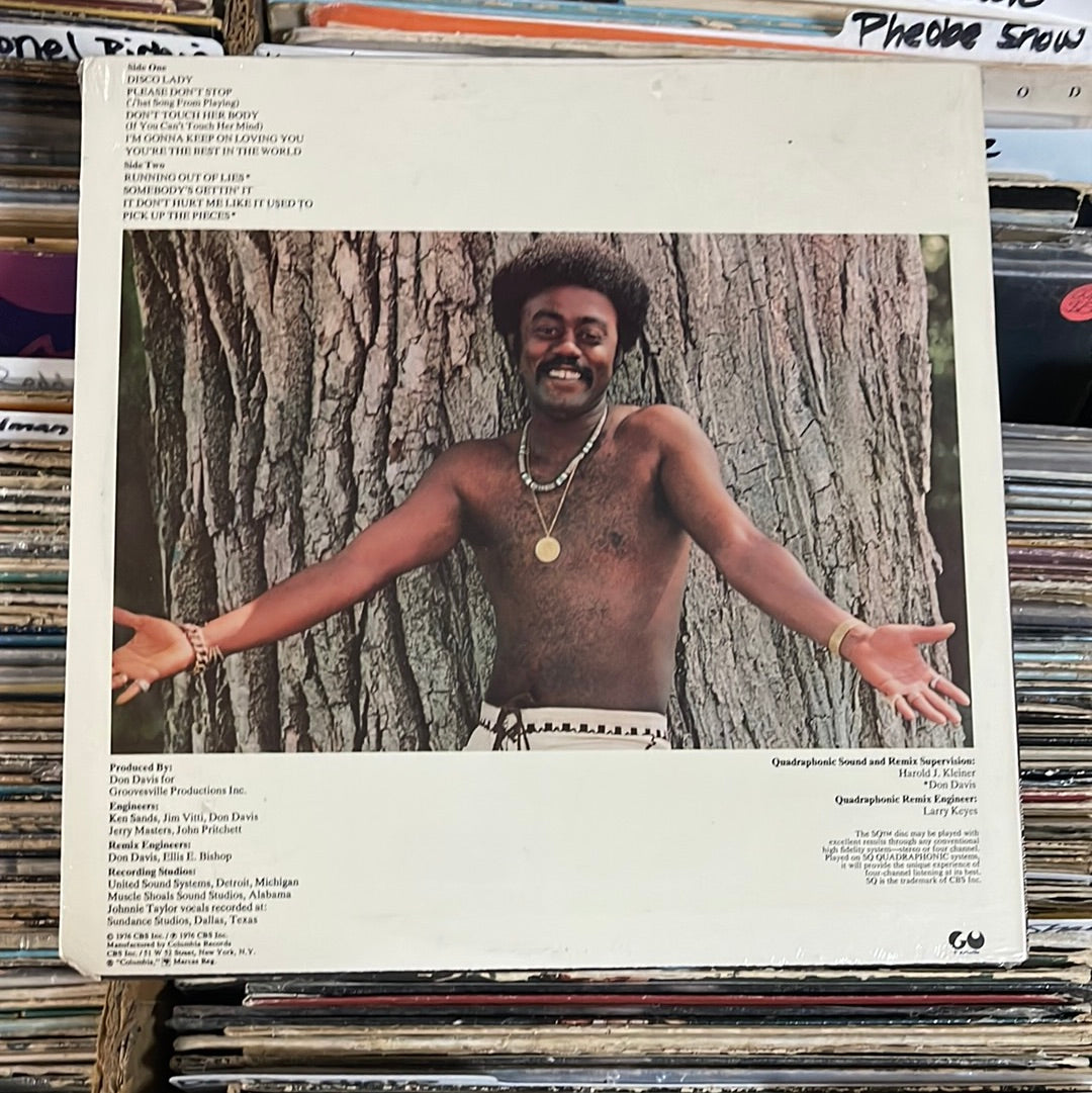 Johnnie Taylor Eargasm  PCQ 33951 Vinyl Lp