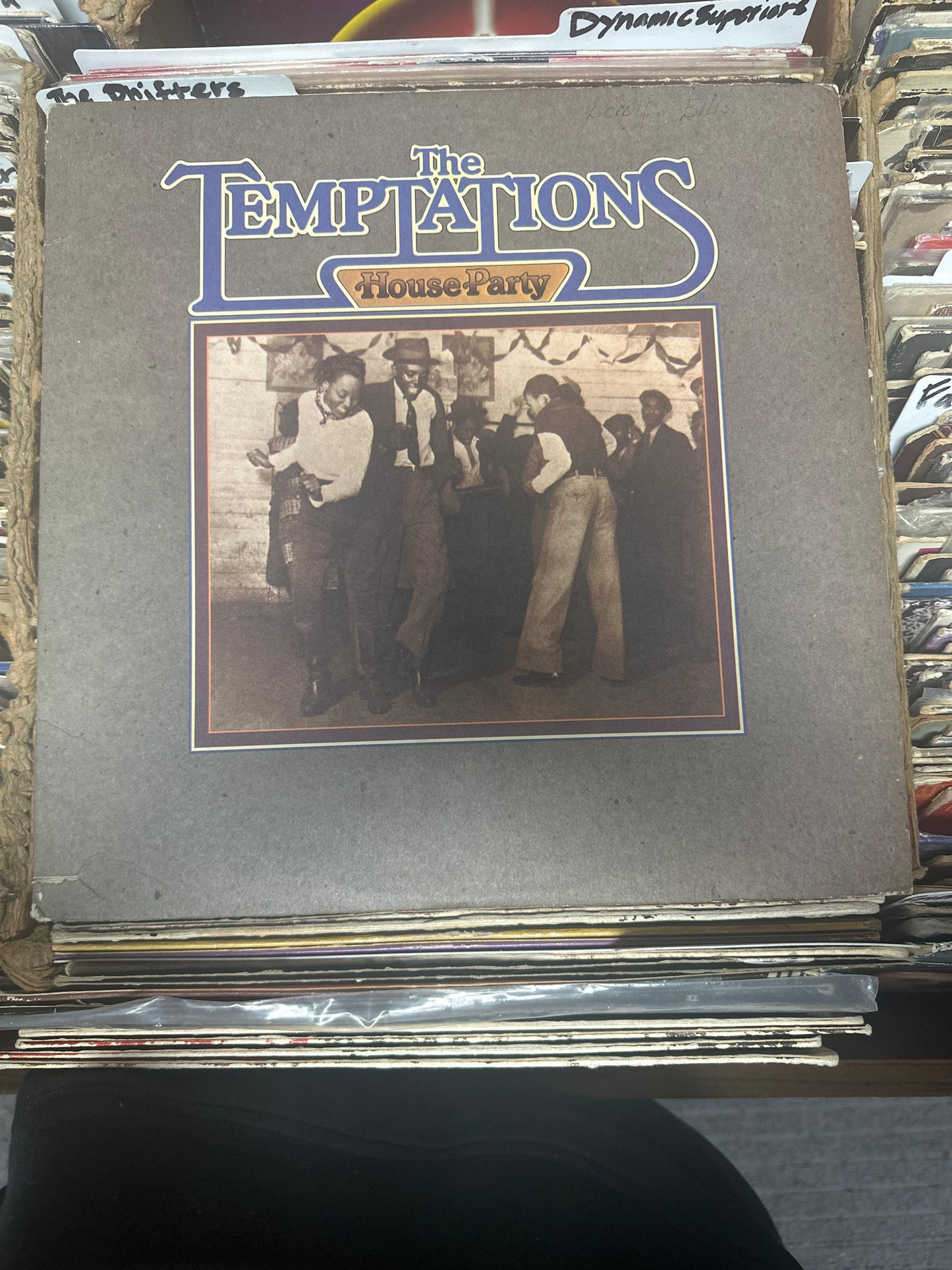 The Temptations ‎– House Party Vinyl LP G6-973S1 VG+/VG+