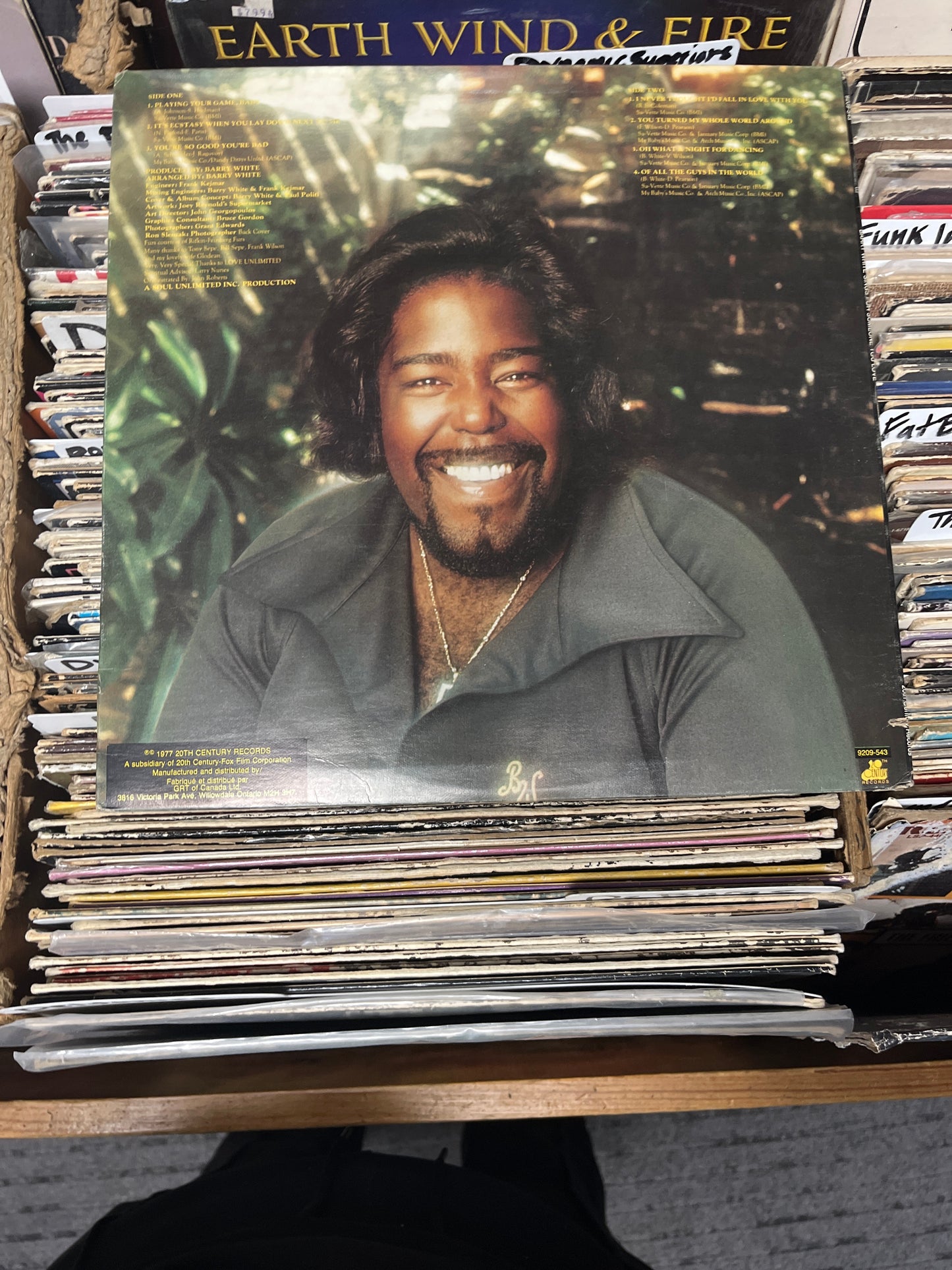 Barry White – Barry White Sings For Someone You Love Vinyl LP 9209-543 VG+/VG+
