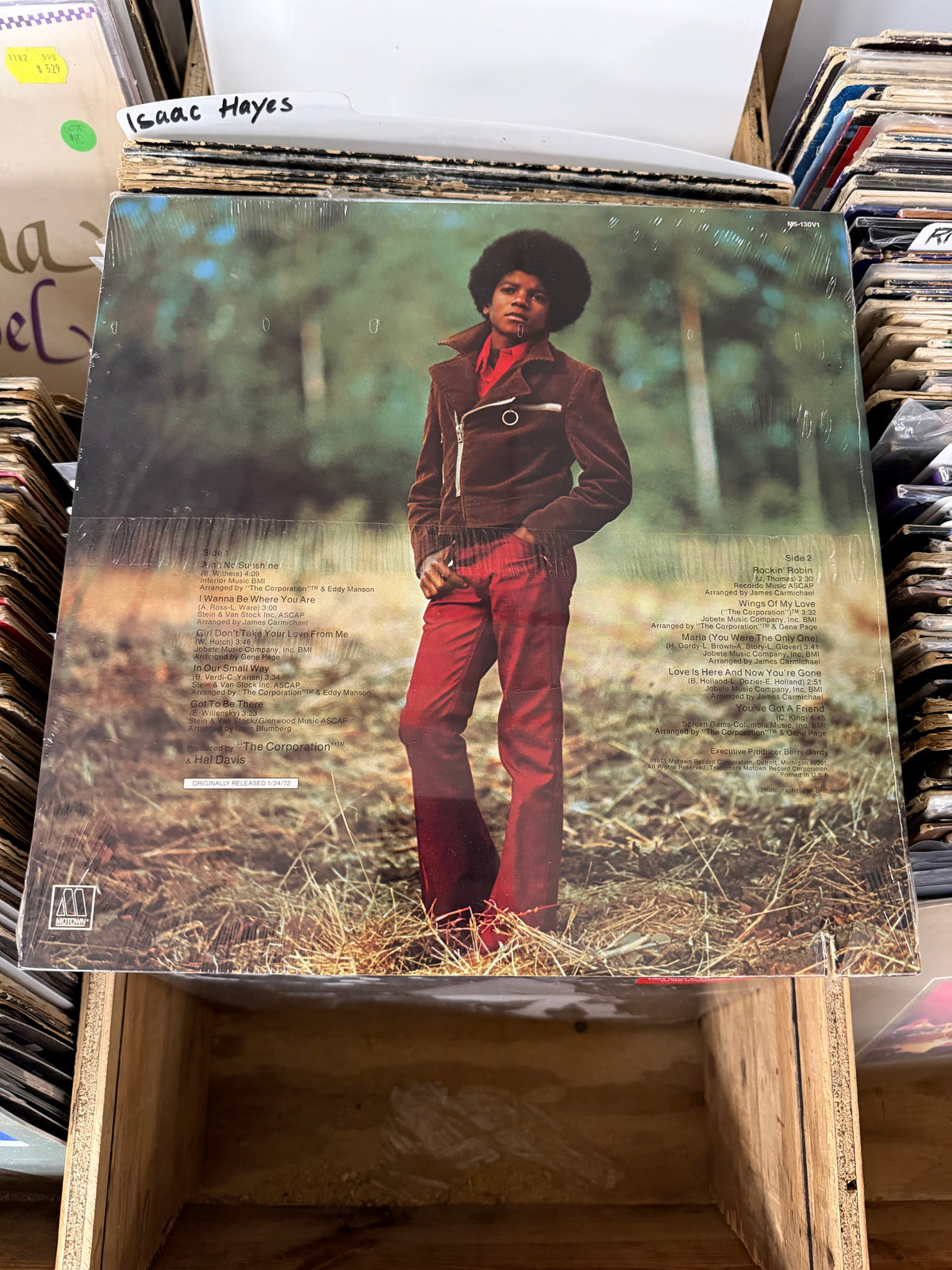 Michael Jackson-Got To Be There Vinyl LP Sealed