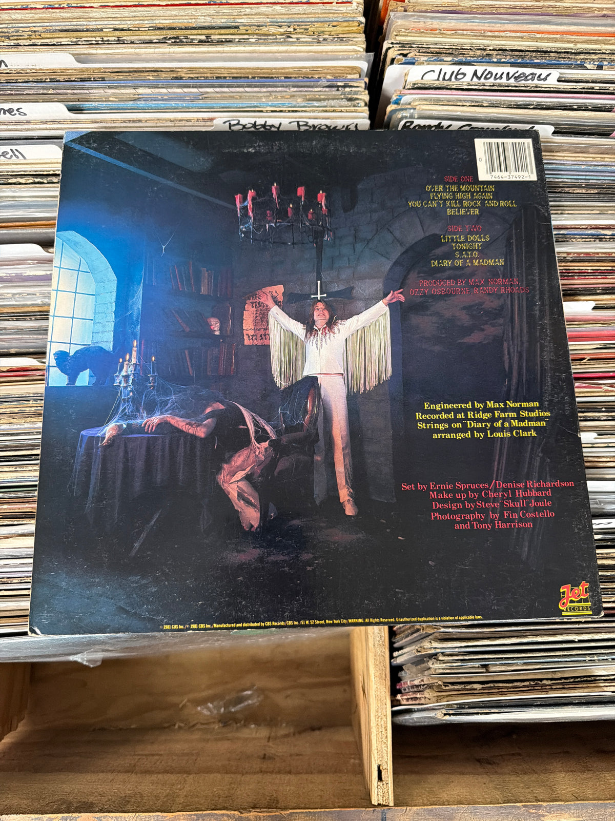 Ozzy Osbourne – Diary Of A Madman FZ 37492 Vinyl LP VG+/VG+