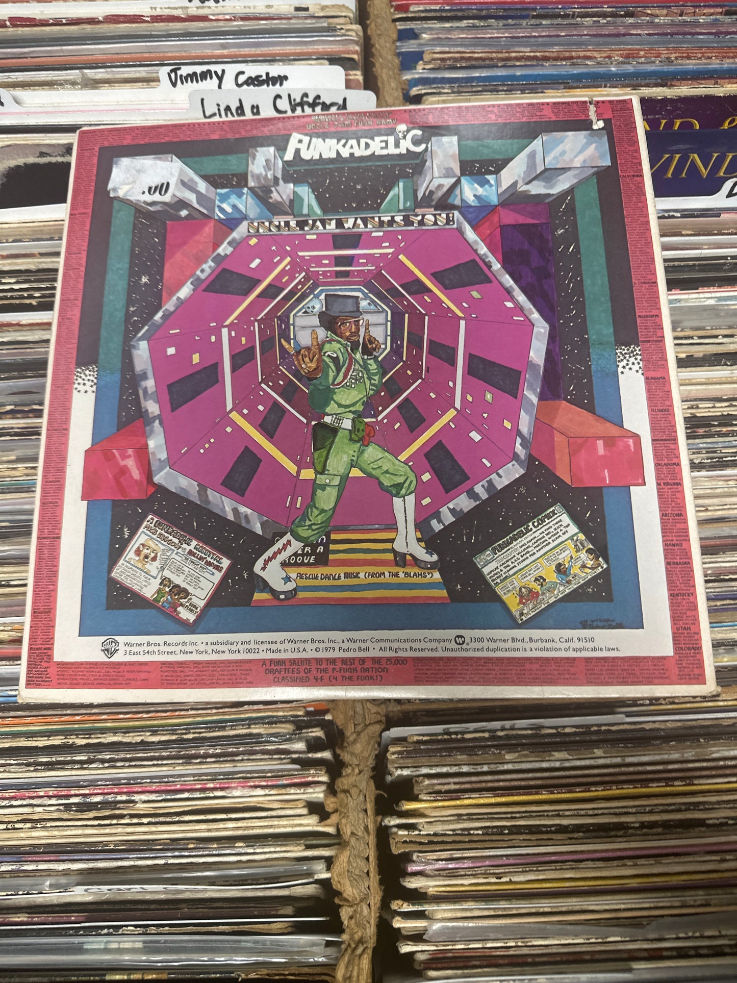 Funkadelic – Uncle Jam Wants You Vinyl LP BSK 3371 VG+/VG+