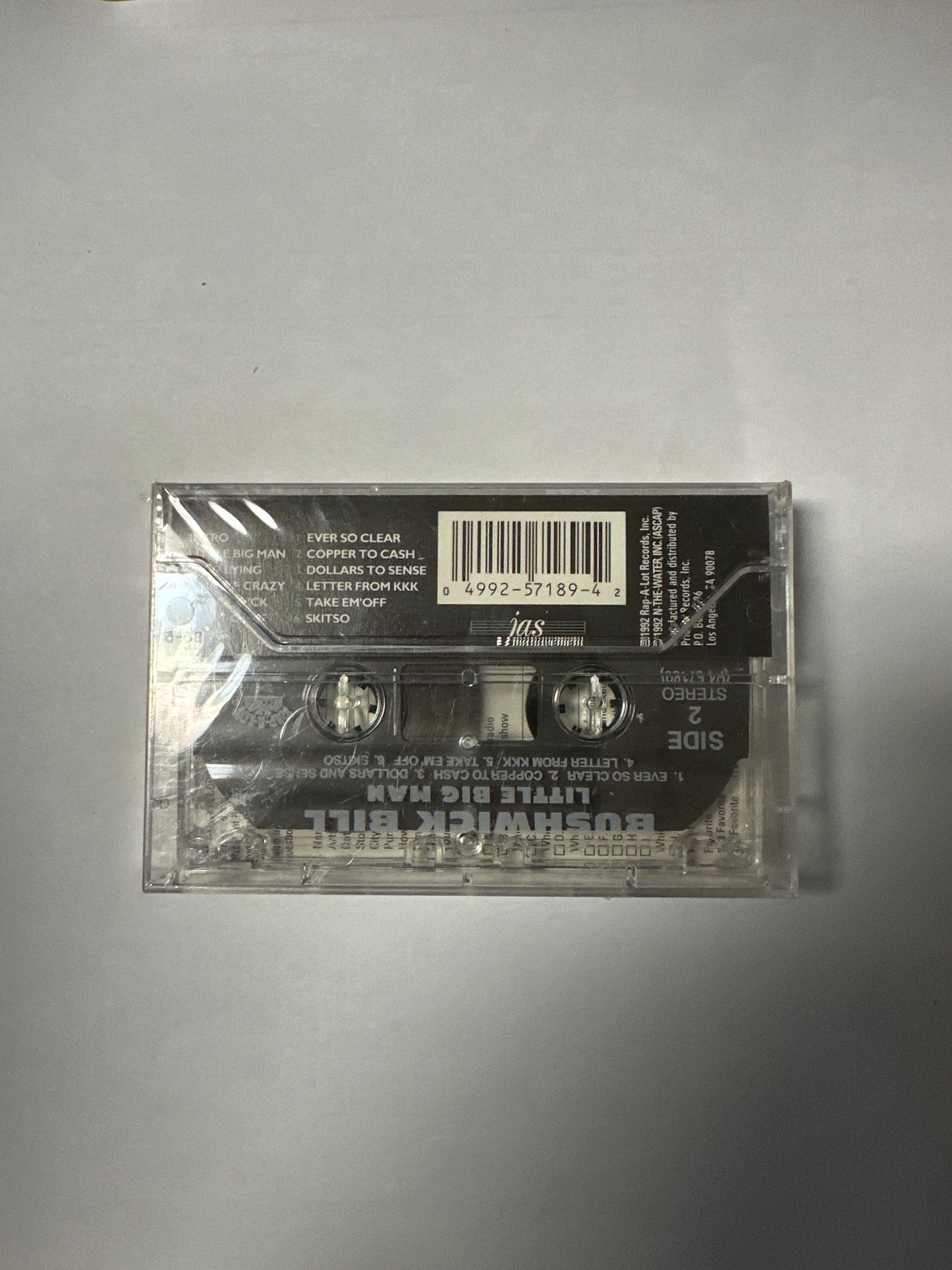 Bushwick Bill ‎– Little Big Man Cassette