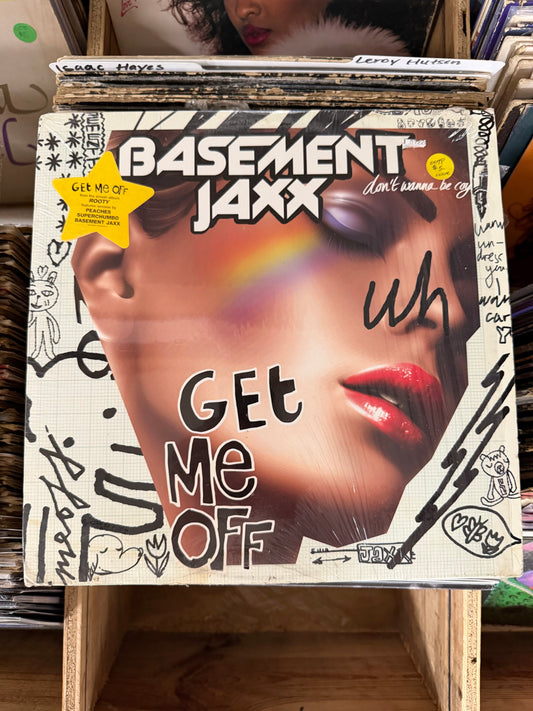Basement Jaxx ‎– Get Me Off 12" Vinyl LP VG+/VG+