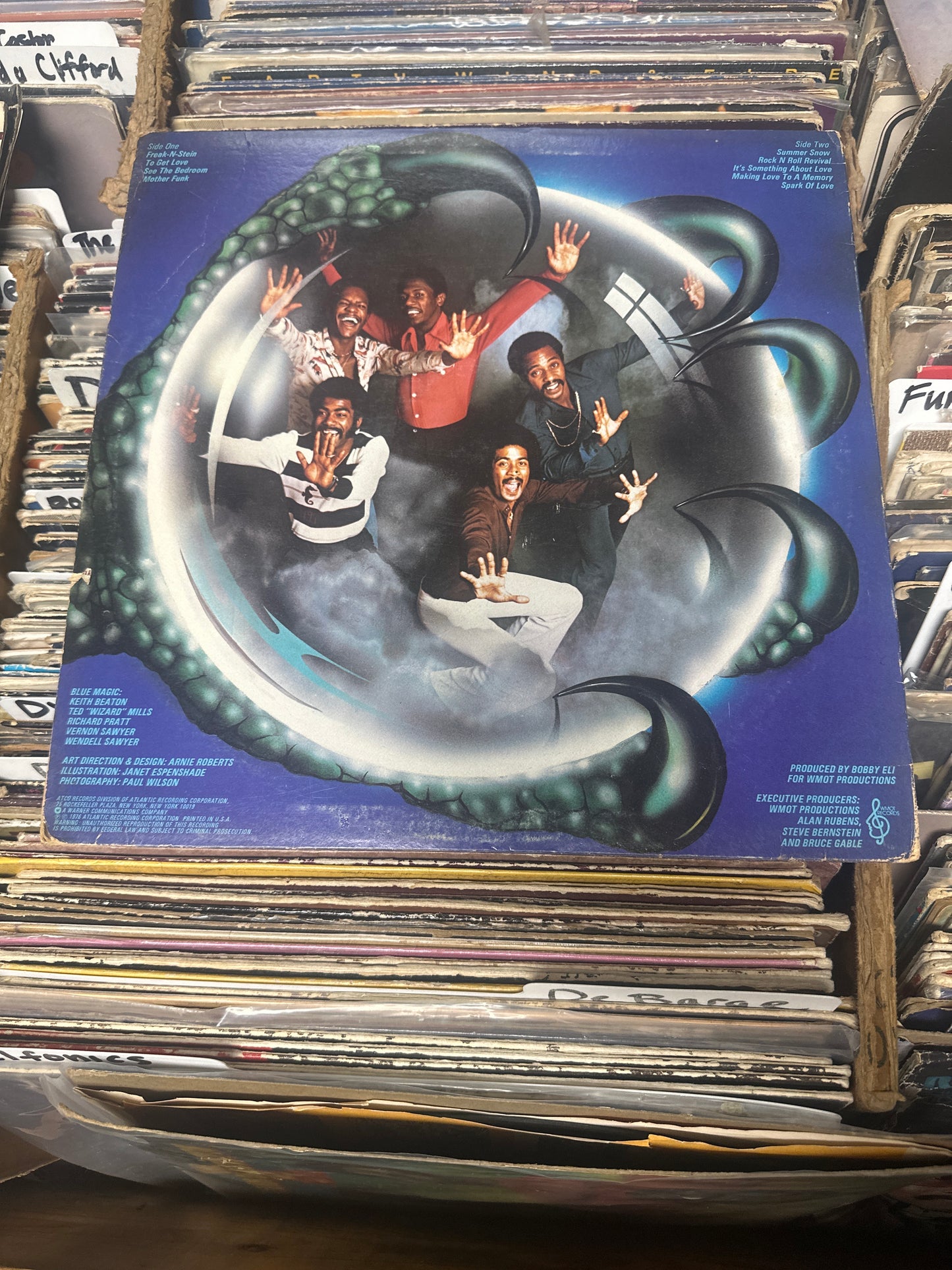 Blue Magic ‎– Mystic Dragons SD 36-140 Vinyl Lp VG+/VG+