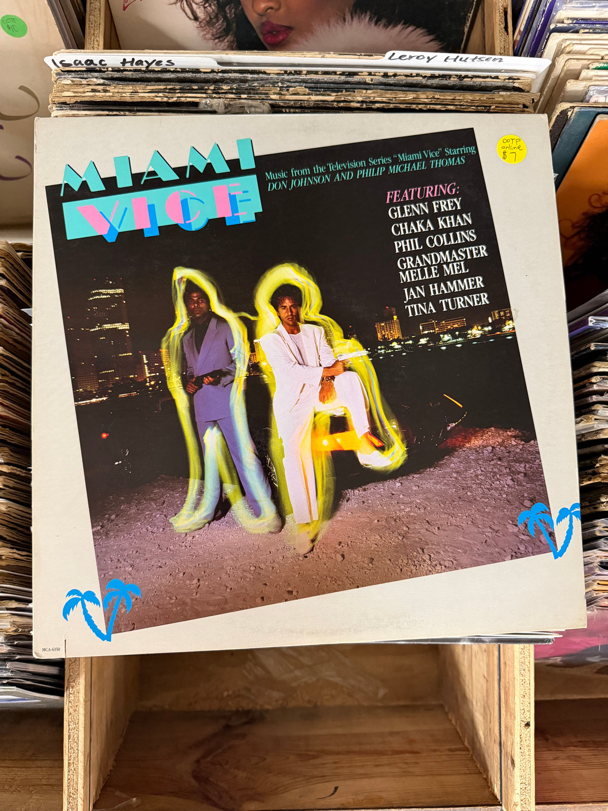 Various – Miami Vice (Music From The Television Series) Vinyl LP MCA-6150 VG+/VG+