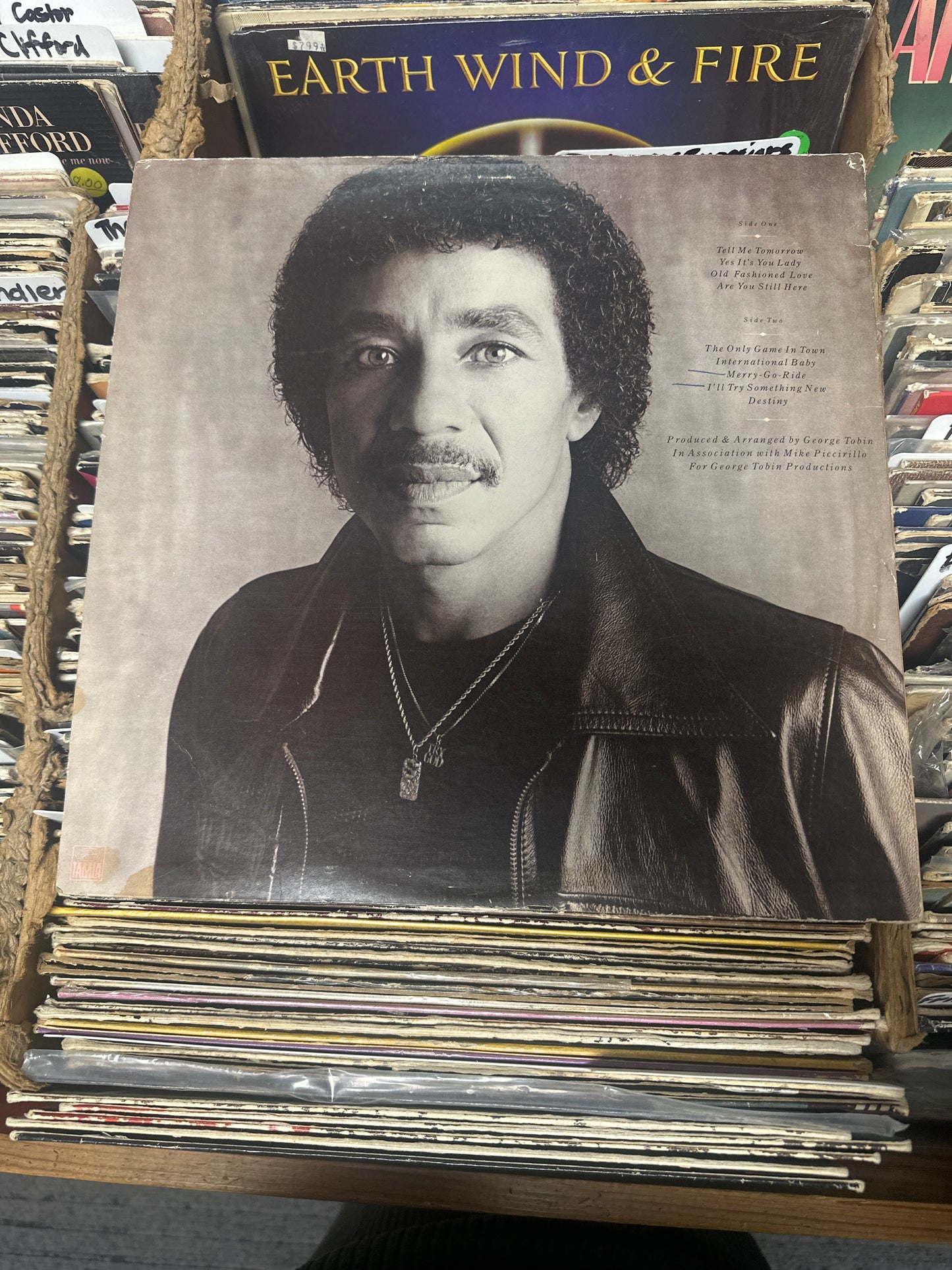 Smokey Robinson – Yes It's You Lady Promo Vinyl LP 6001TL VG+/VG+
