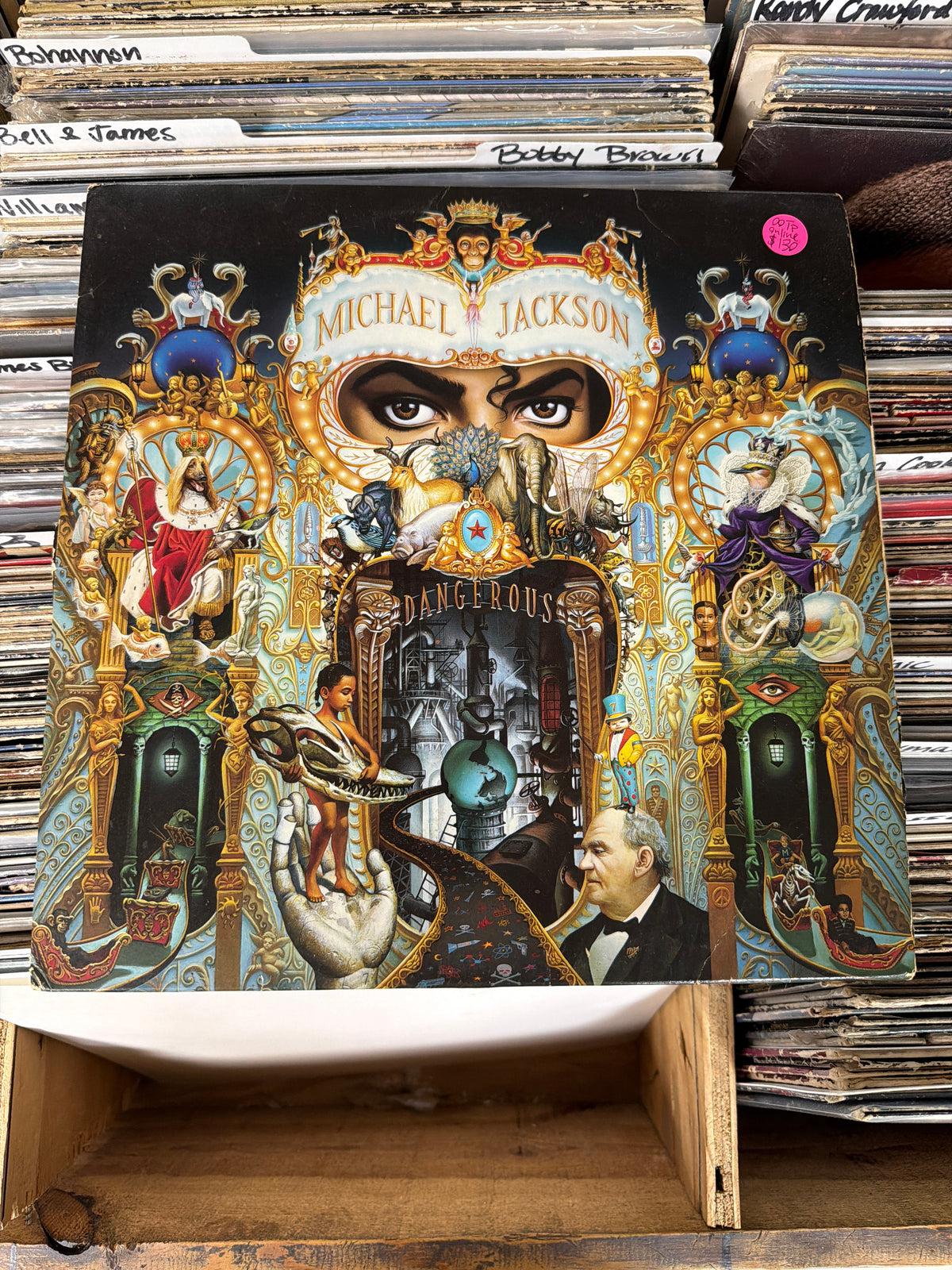 Michael Jackson – Dangerous E2 45400 Vinyl LP VG/VG