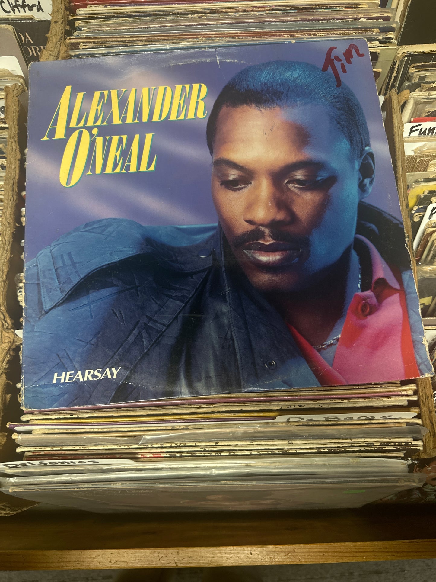 Alexander O'neal-Hearsay Vinyl LP VG/VG+