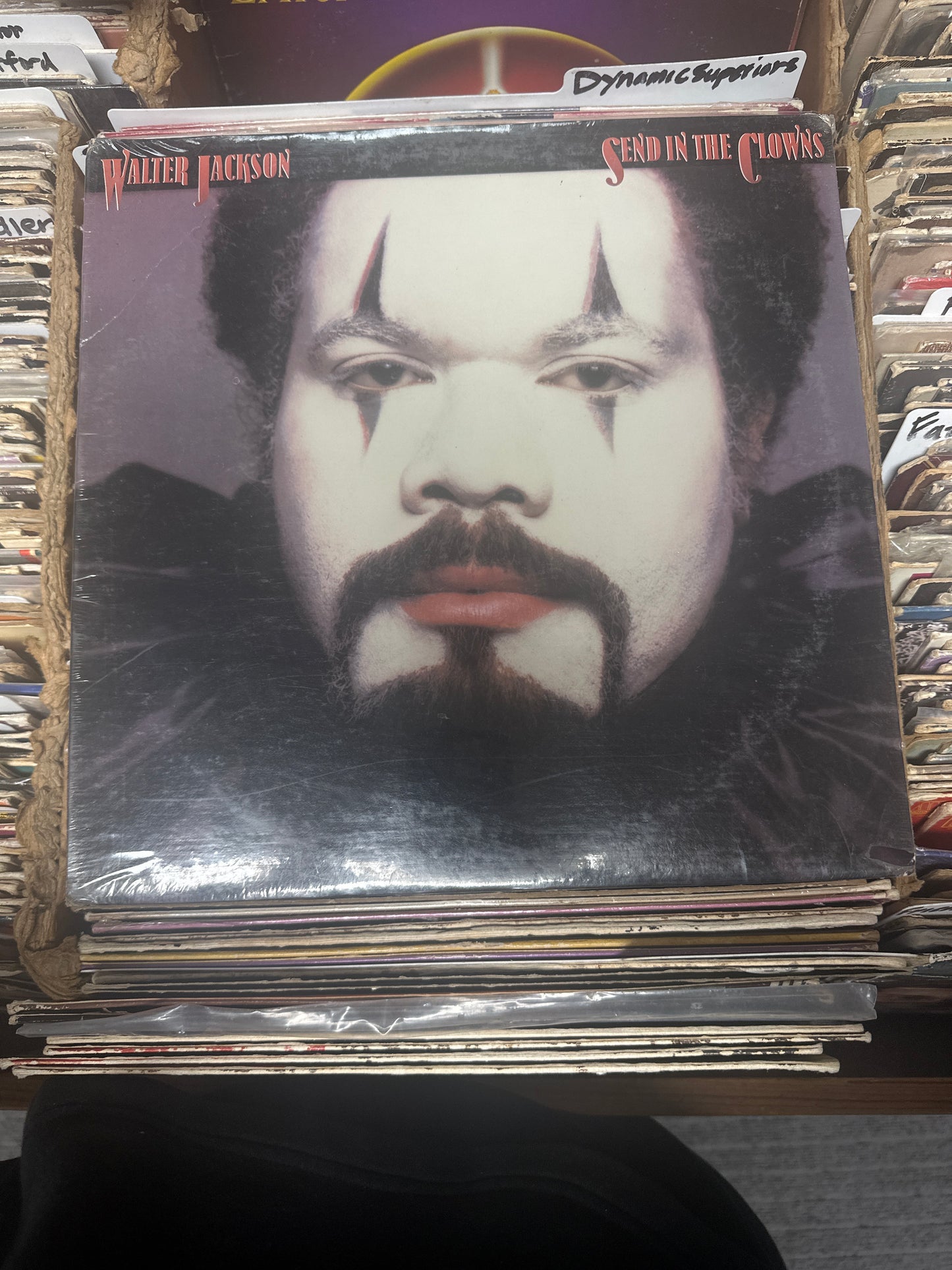 Walter Jackson ‎– Send In The Clowns Vinyl LP T-586